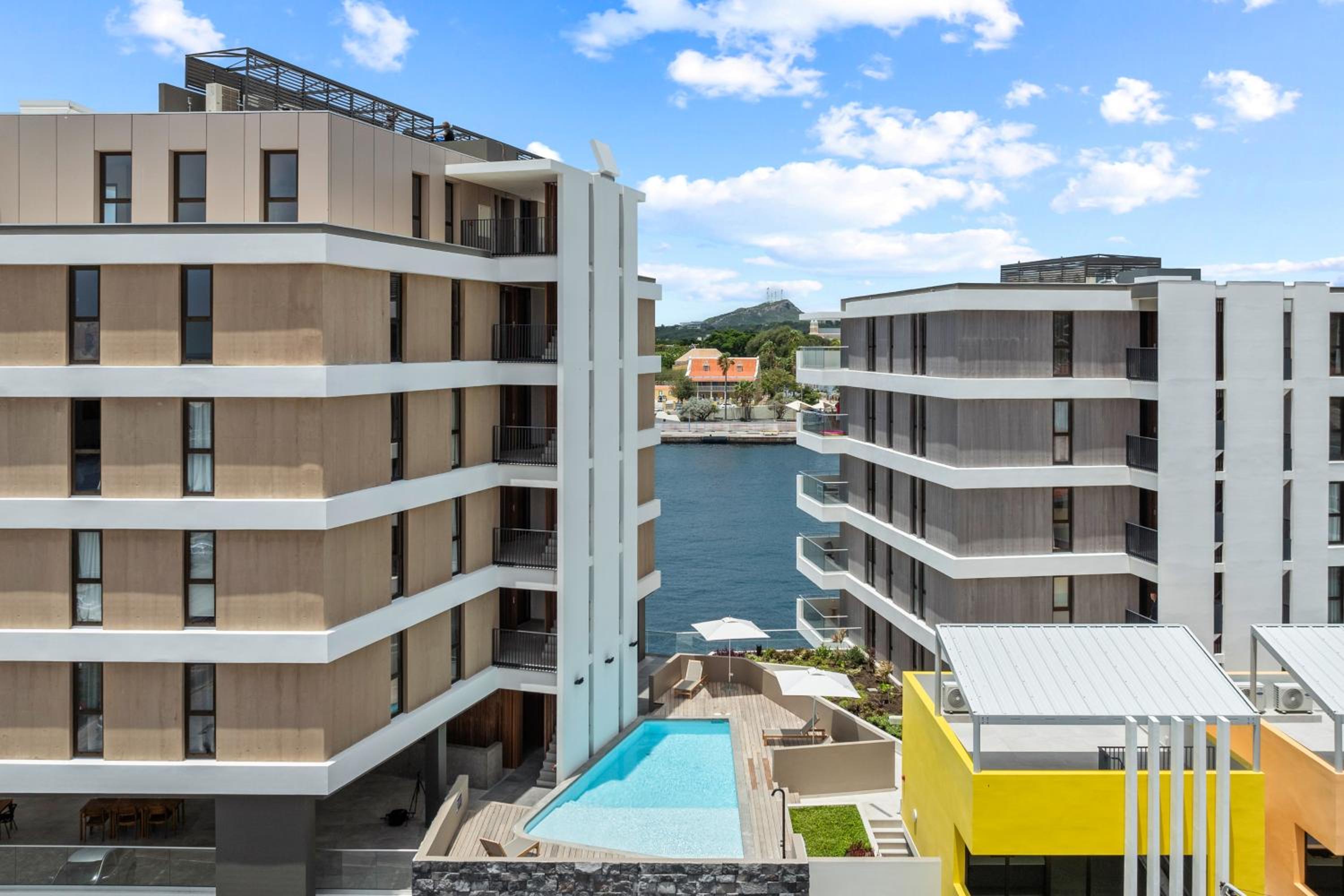 The Wharf apartments, downtown Willemstad