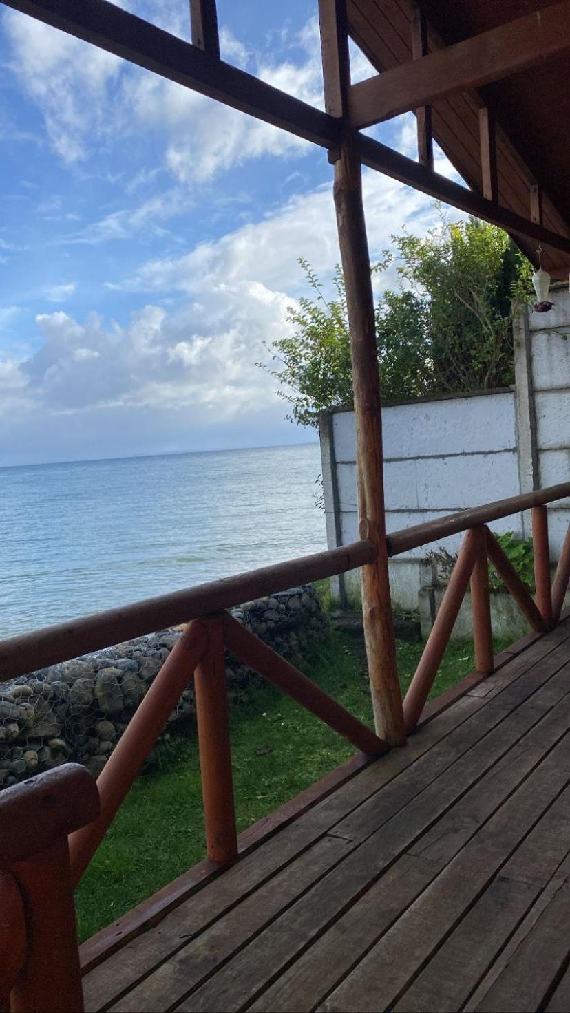 Cabañas frente al mar