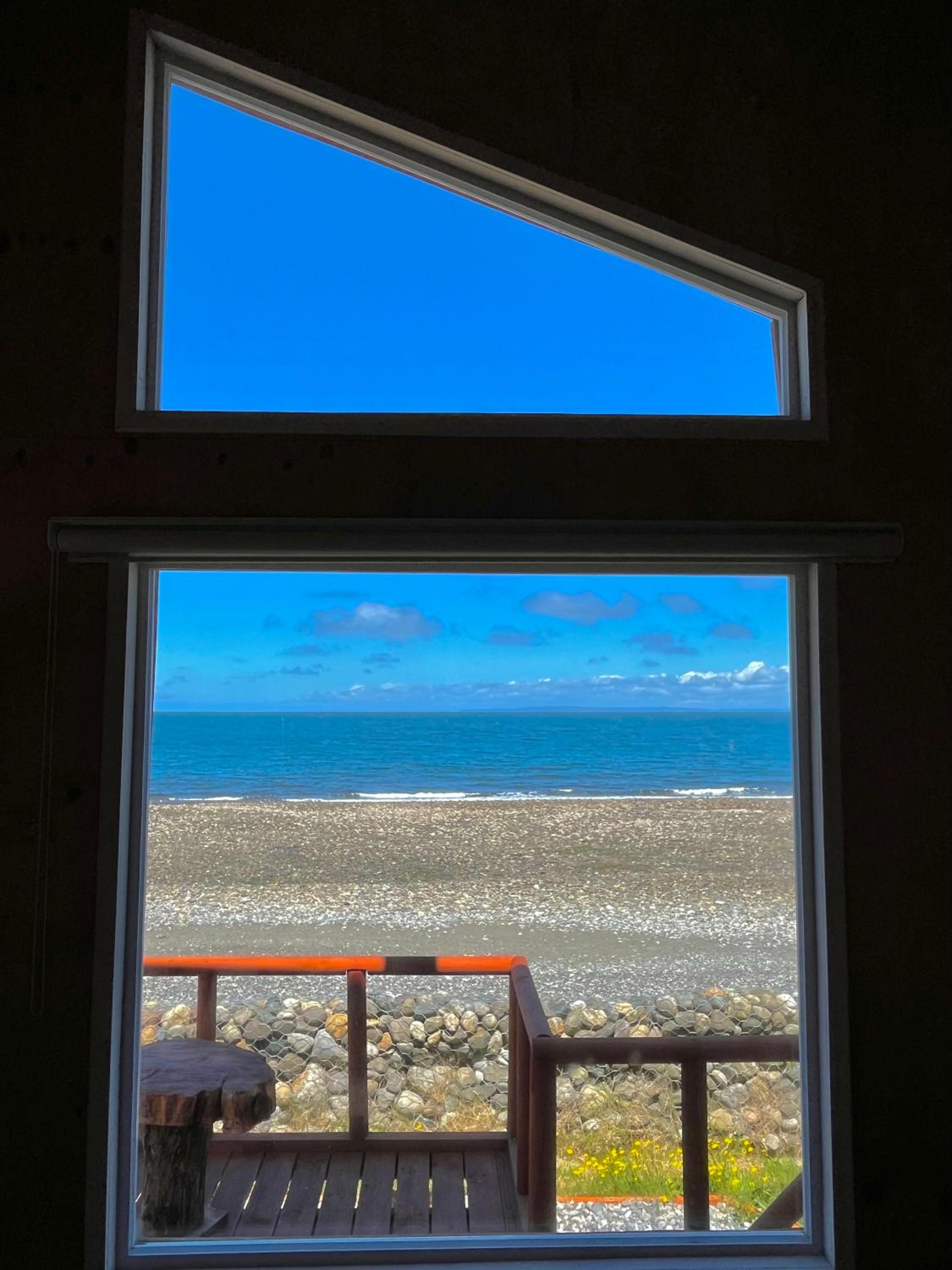 Cabañas frente al mar