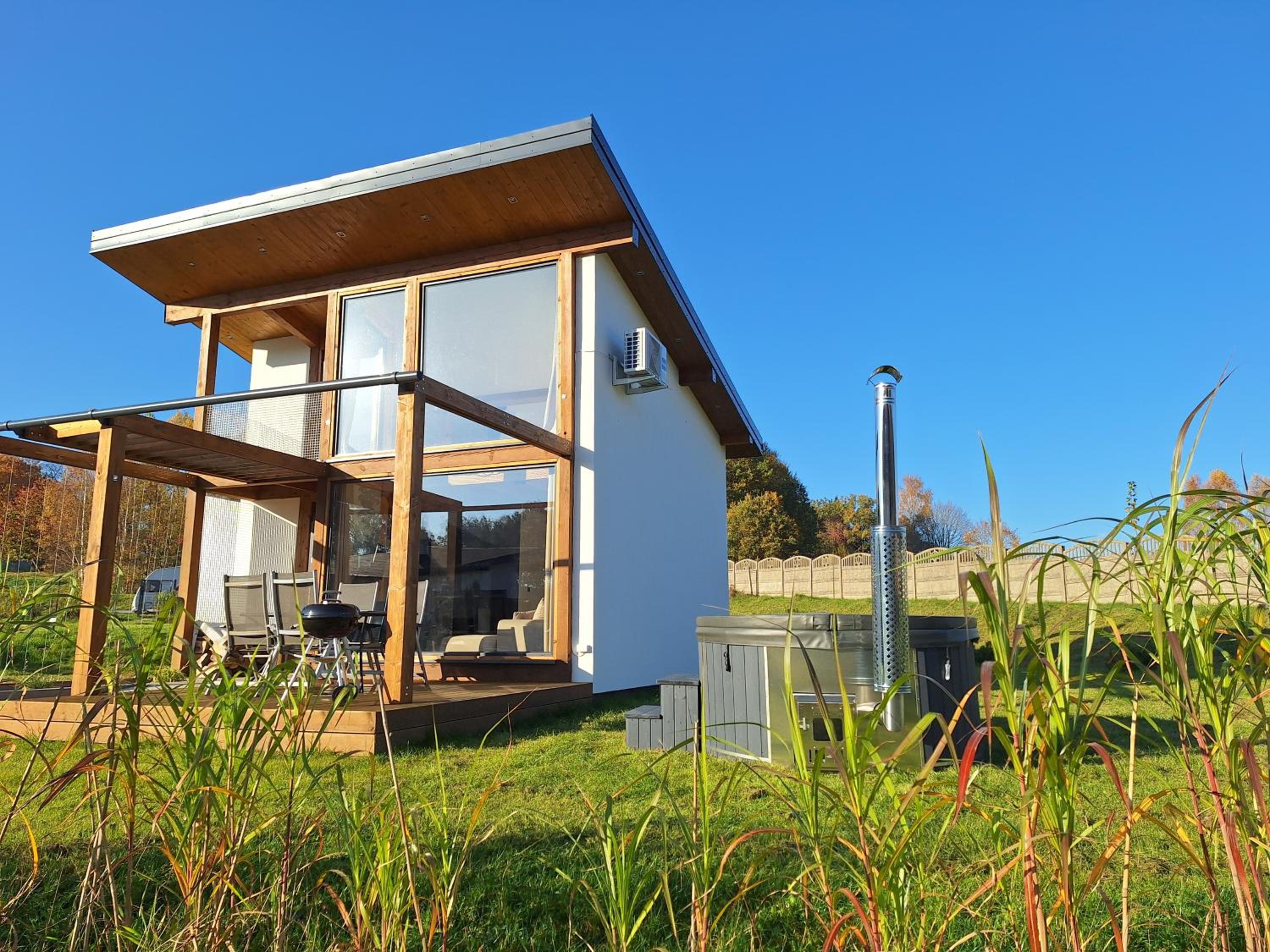 Rezerwat Wielin Sauna - Balia - Hot Tube - Jacuzzi - Basen - Klimatyzacja - Kominek view 2
