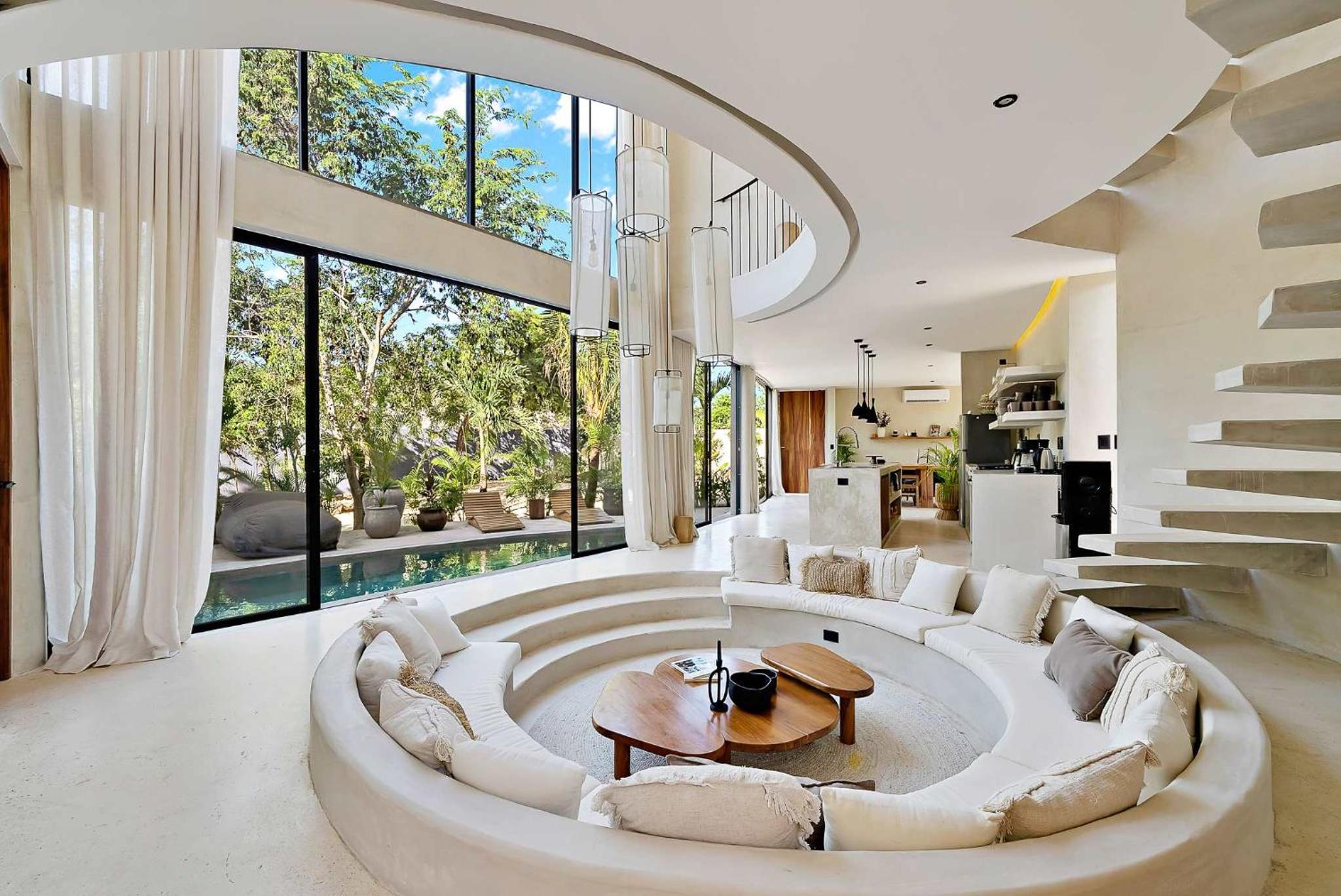 Majestic Jungle Villa with 2 Pools & Rooftop BBQ view 4