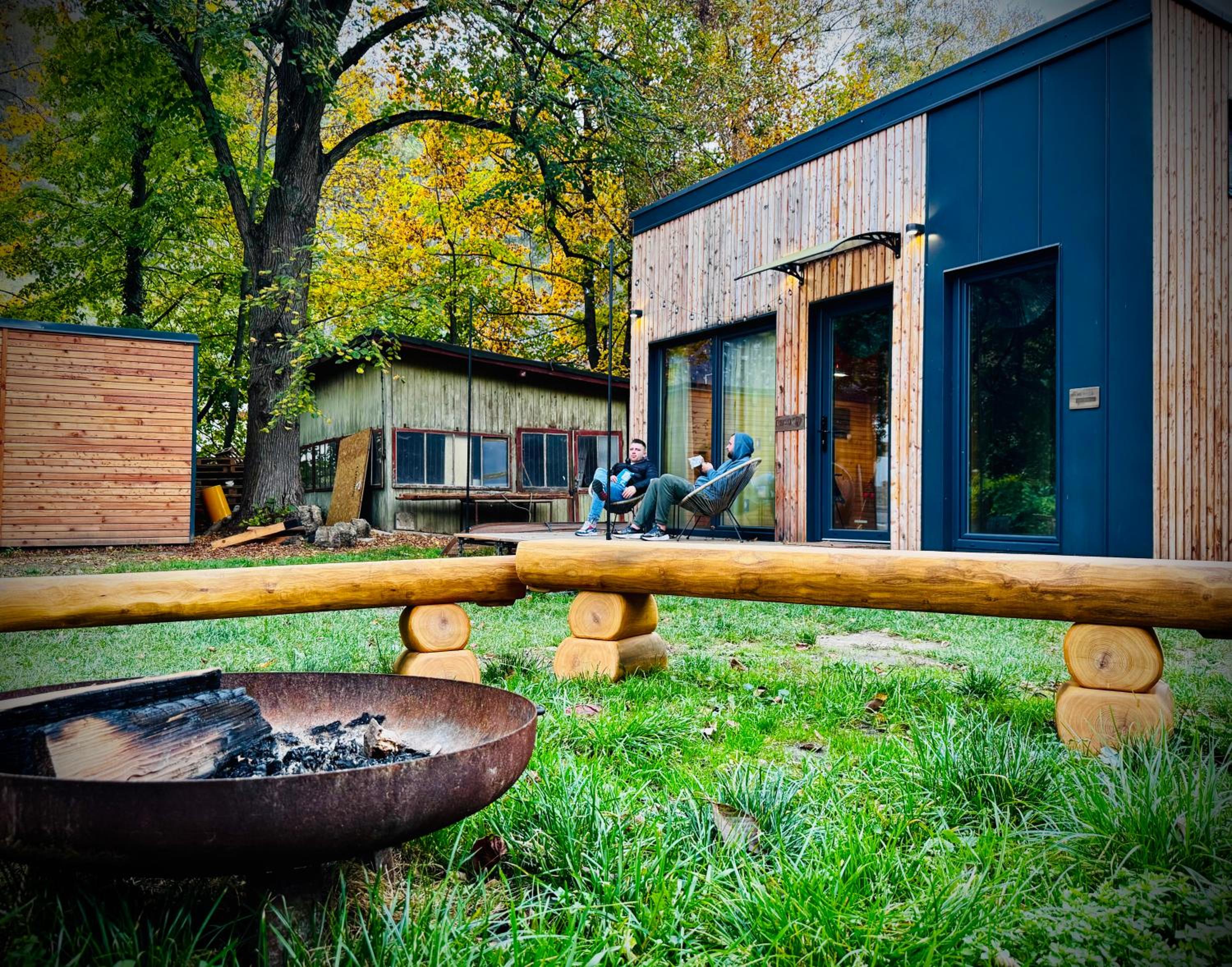 tiny house BARACZEK Brno-Jundrov, ulice Veslařská