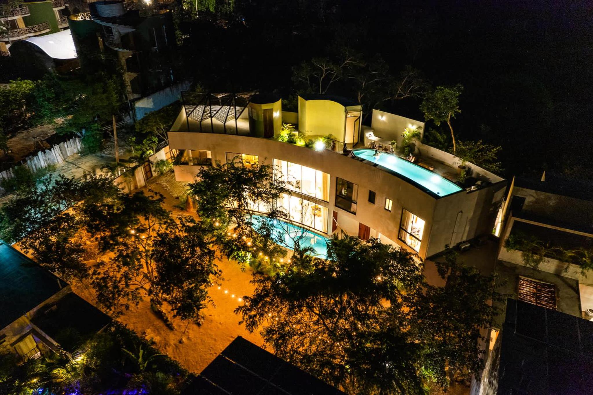 Majestic Jungle Villa with 2 Pools & Rooftop BBQ view 5