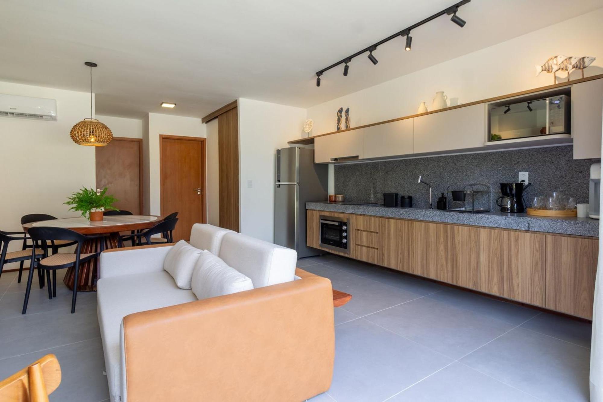 Villa Naluri Frente Mar em Japaratinga por Quarto à Vista