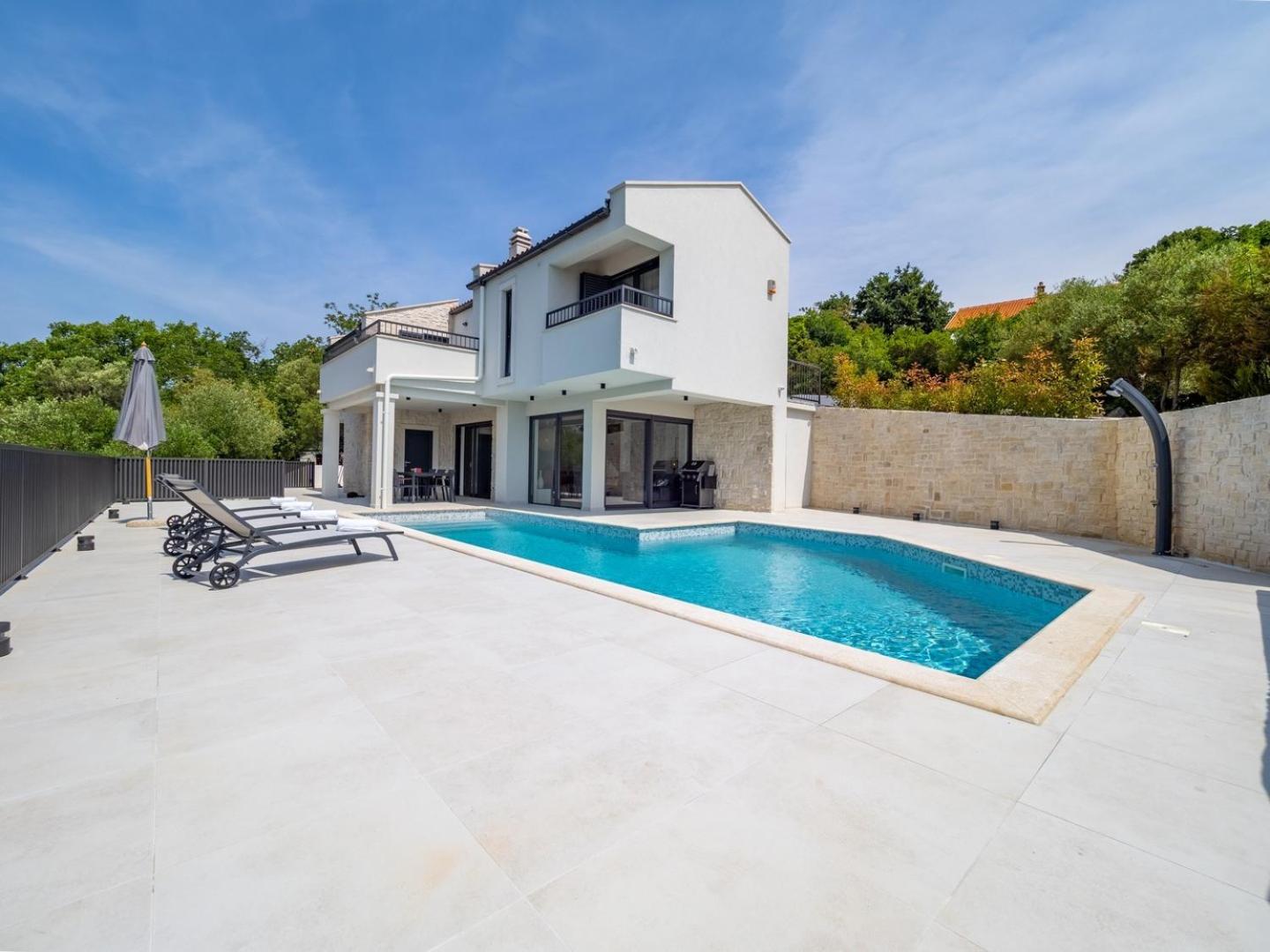 Villa Greta heated pool 40m2, sea view view 2