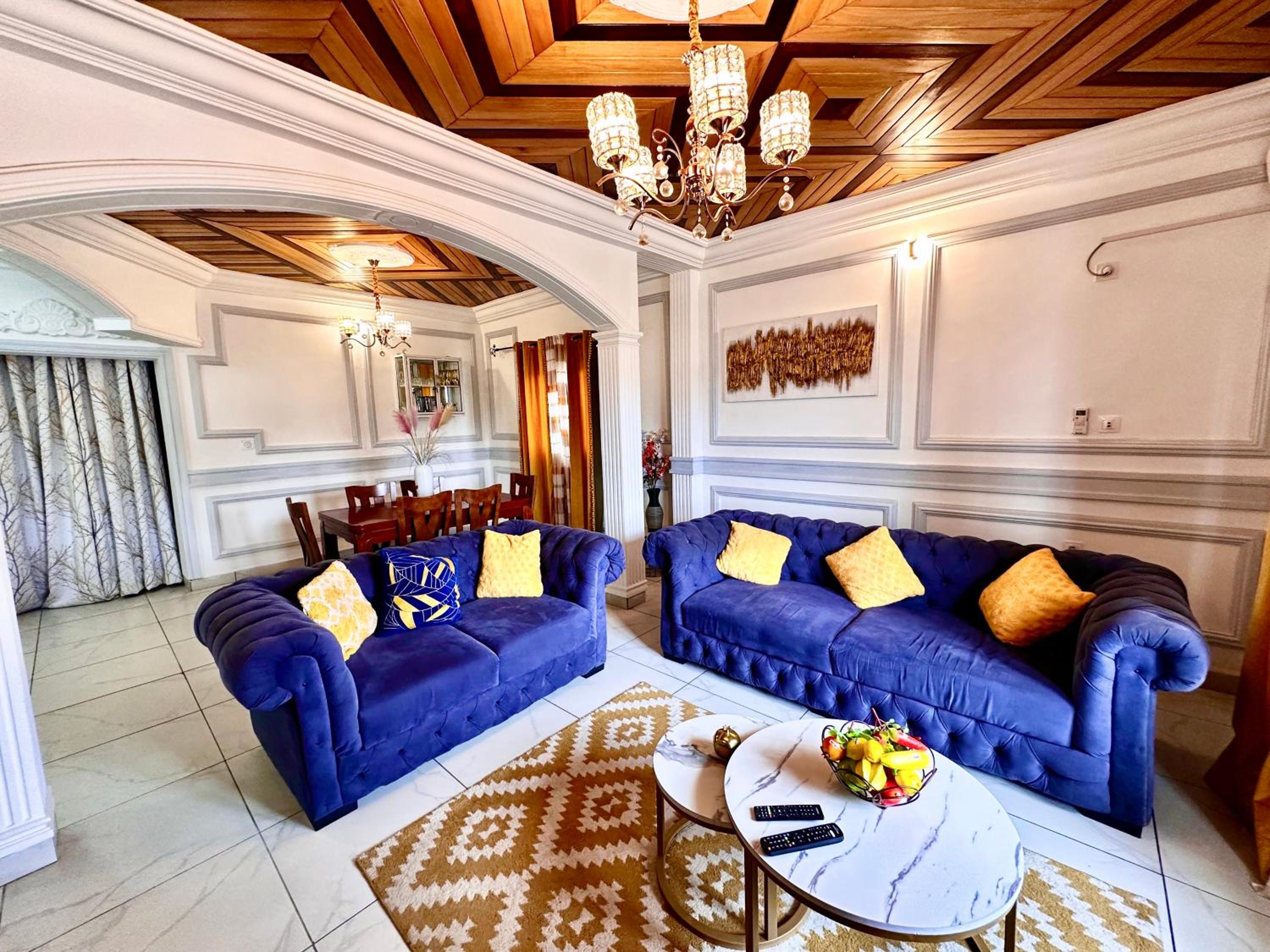 Appartement 2 chambres salon balcon canal sat wifi parking gardien 24 sur 24