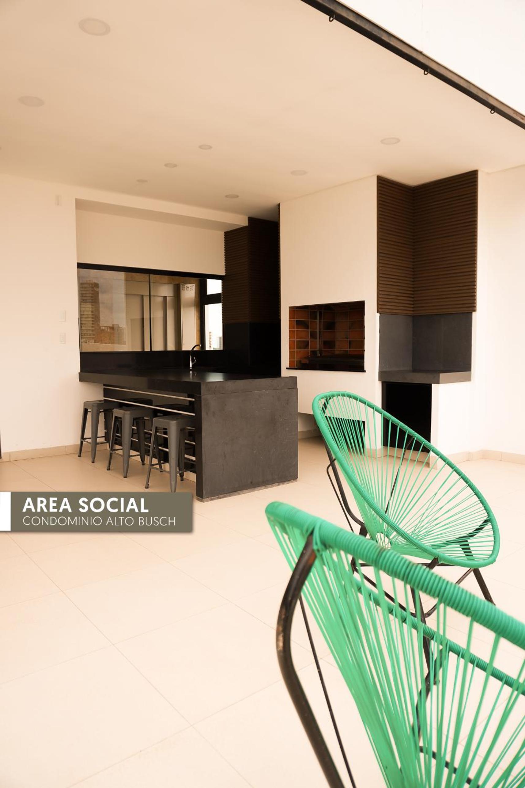 Dpto con terraza balcon 2 hab Como en Casa Scz
