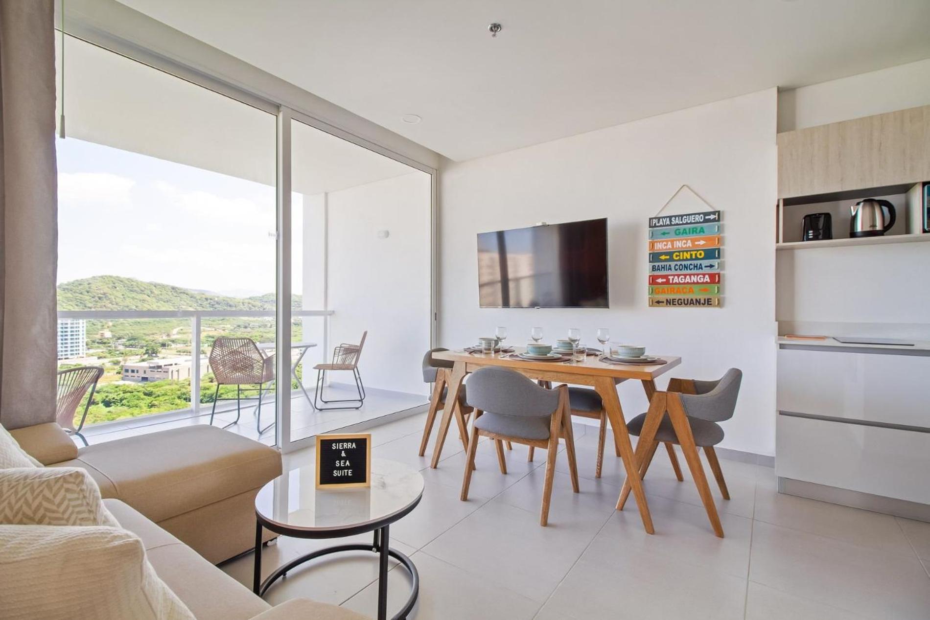Sierra & Sea Suite - Penthouse Familiar con Jacuzzi - Edificio Porto Horizonte