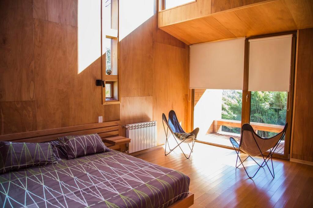 Casa moderna en el bosque