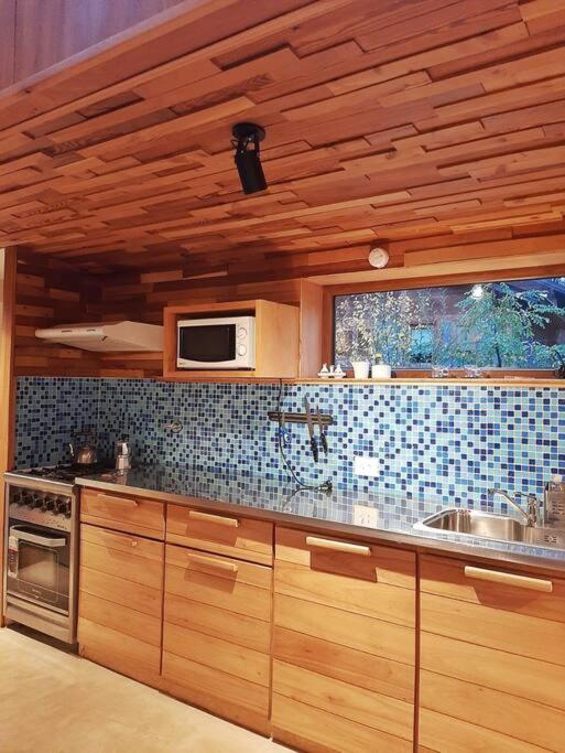 Casa moderna en el bosque