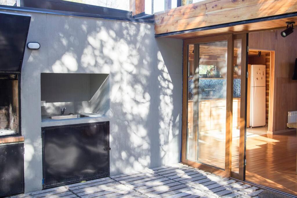 Casa moderna en el bosque