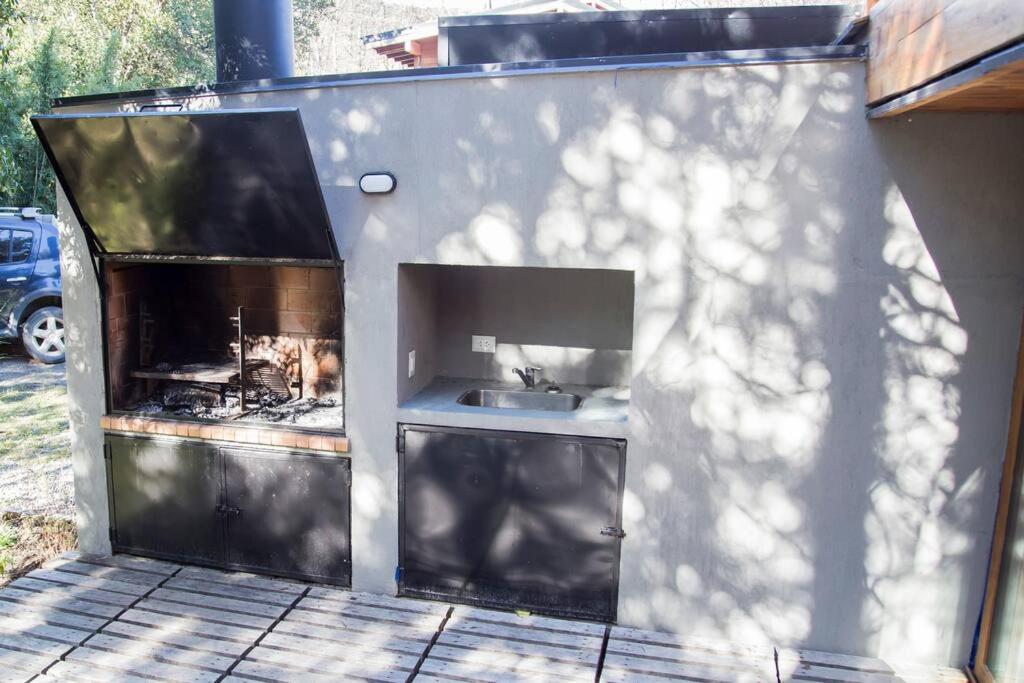 Casa moderna en el bosque