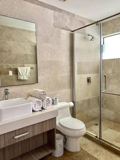 Pura Playa Luxury Condo 5th Avenue Rooftop Ocean View view 4