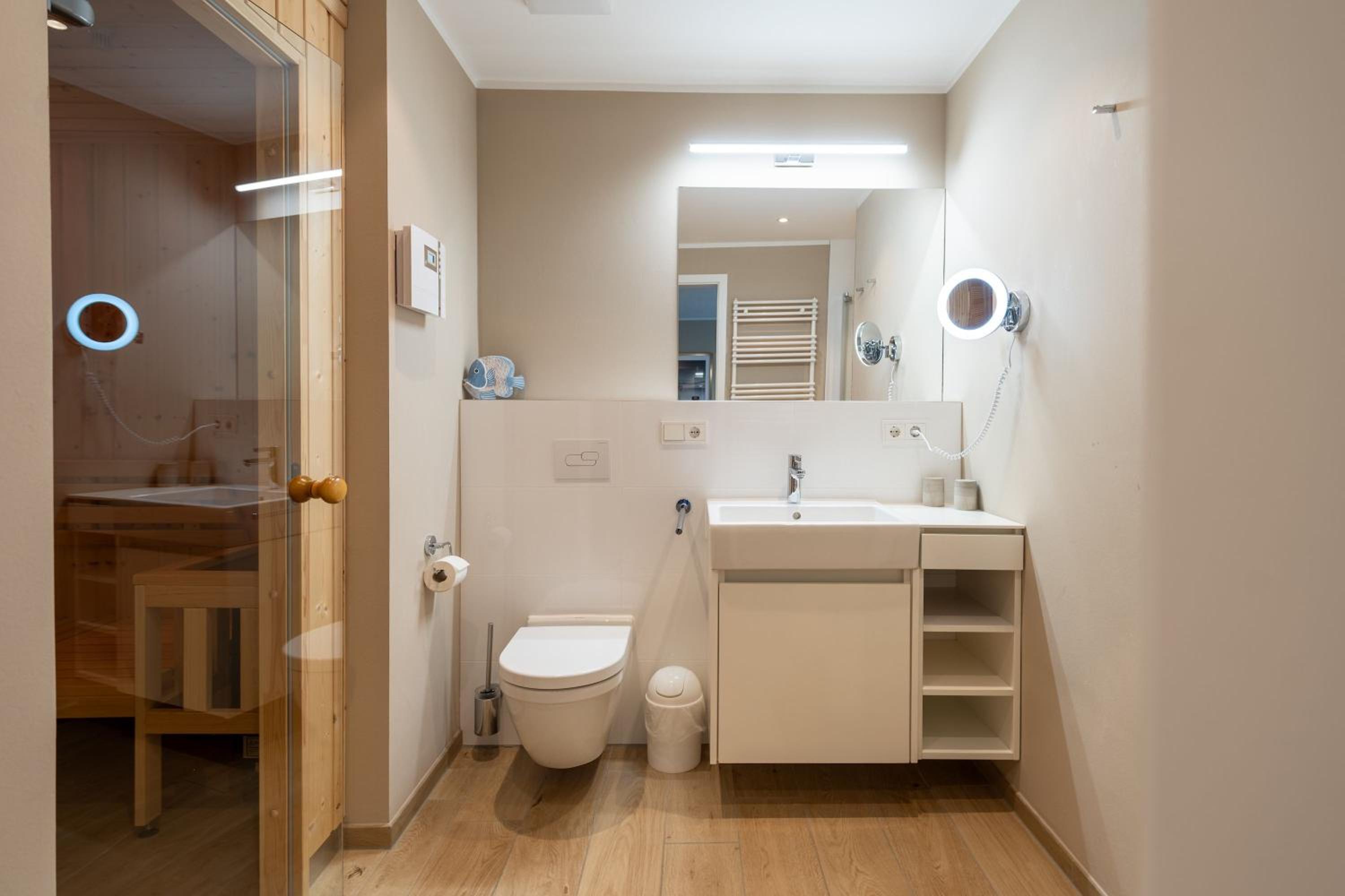 Ferienwohnung Enzian - Sauna, E-Ladestation & 150m zum Strand