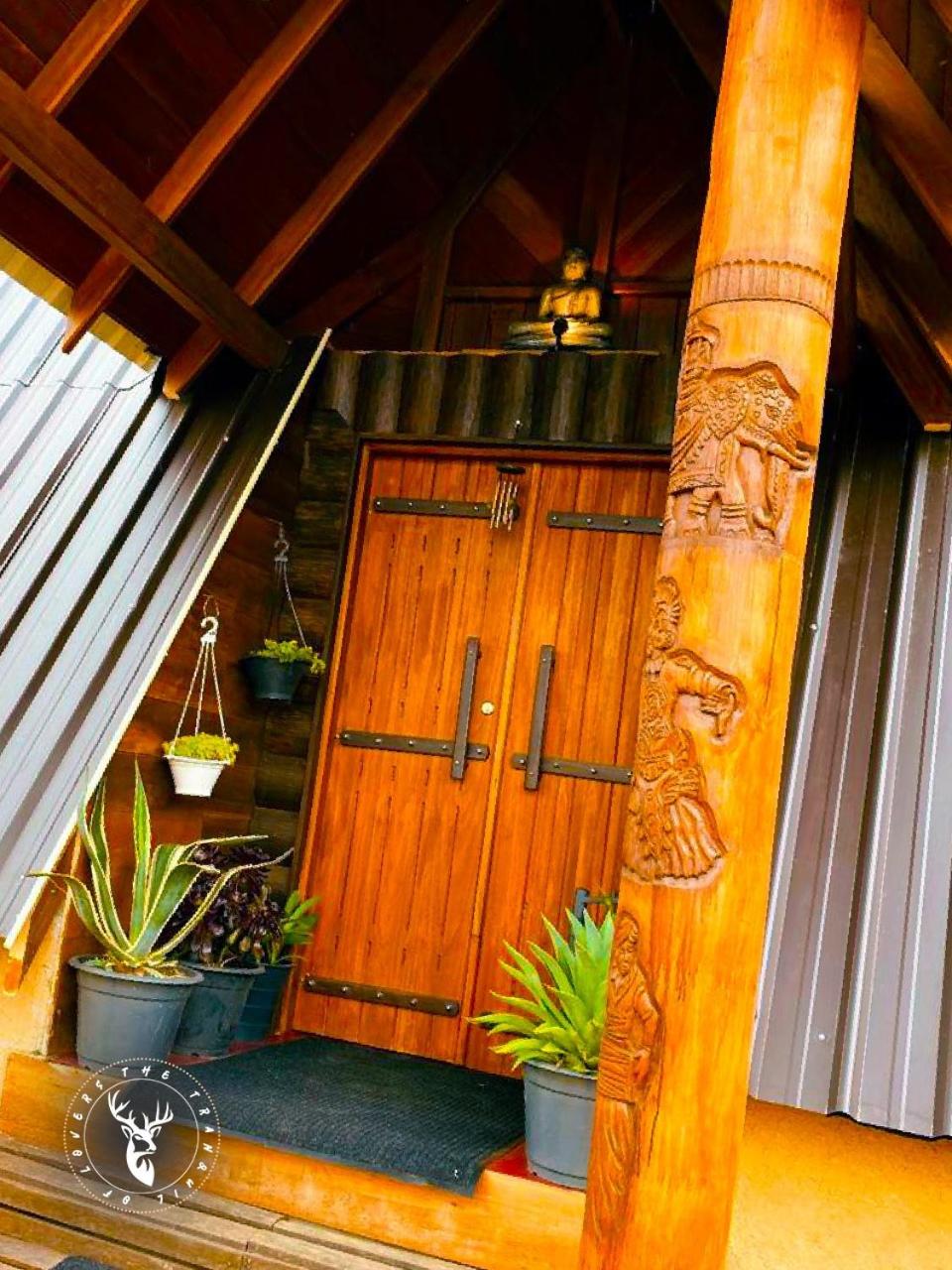 The tranquil woodden cabana view 3