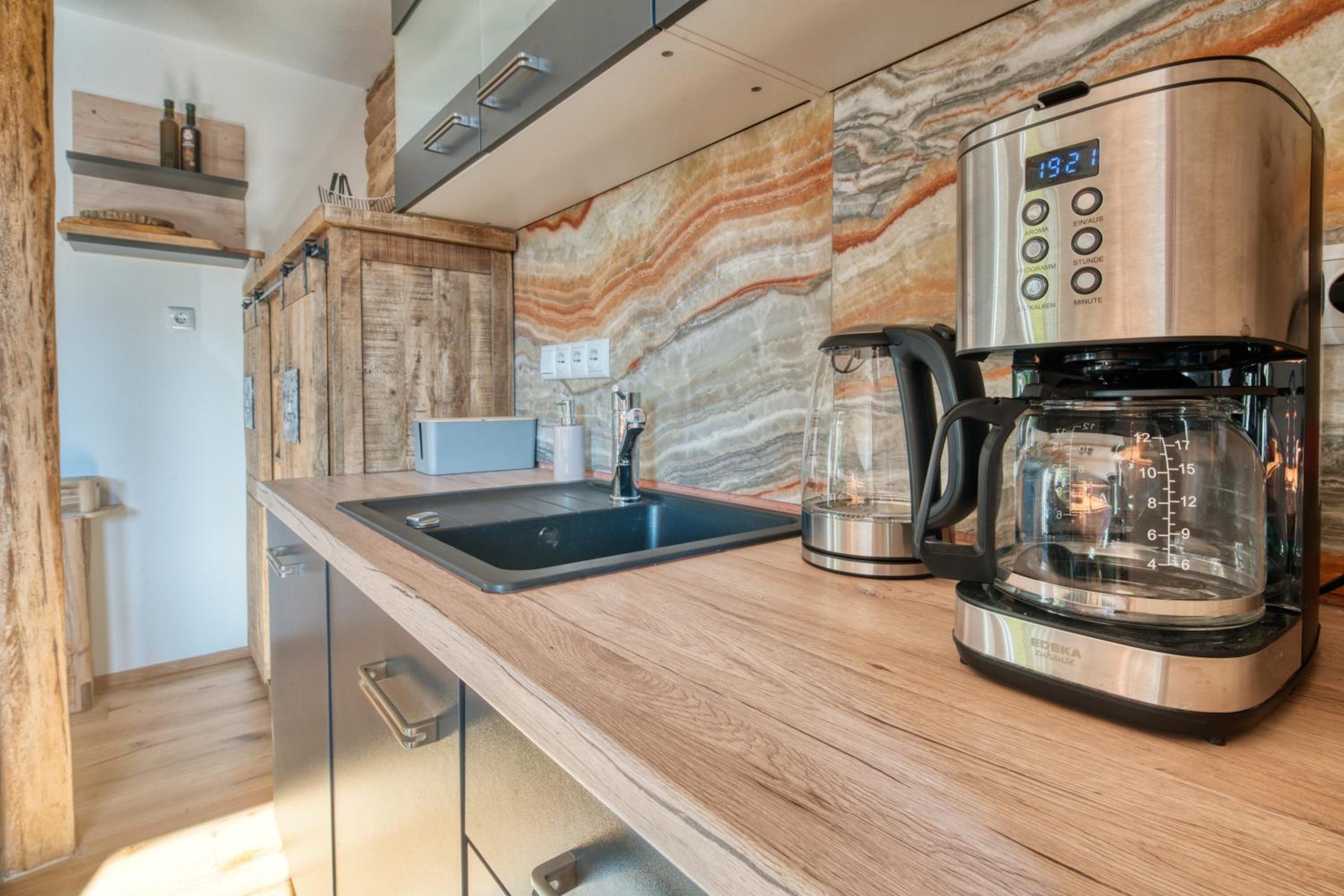 Penthouse mit Aussicht über den Wald