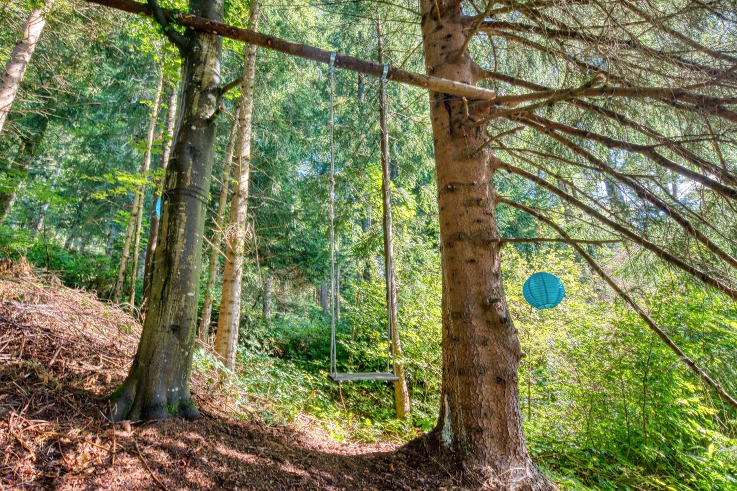 Penthouse mit Aussicht über den Wald