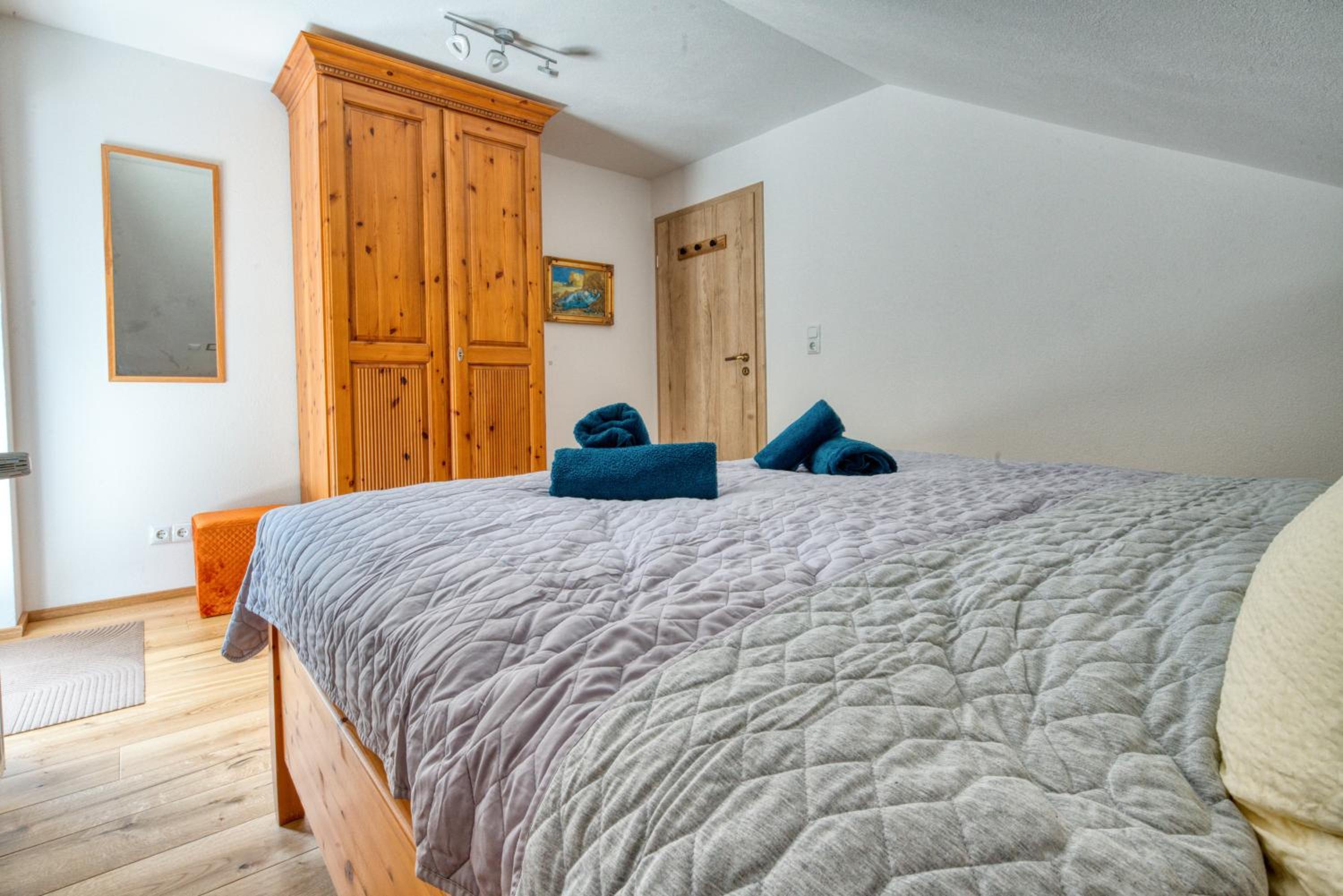 Penthouse mit Aussicht über den Wald