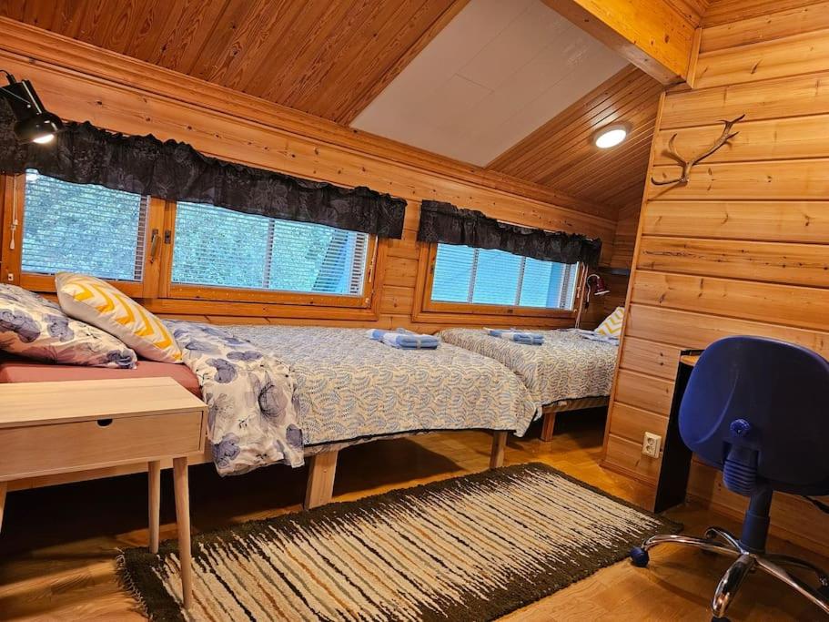 Spacious 3BR Riverside Villa with Private Sauna