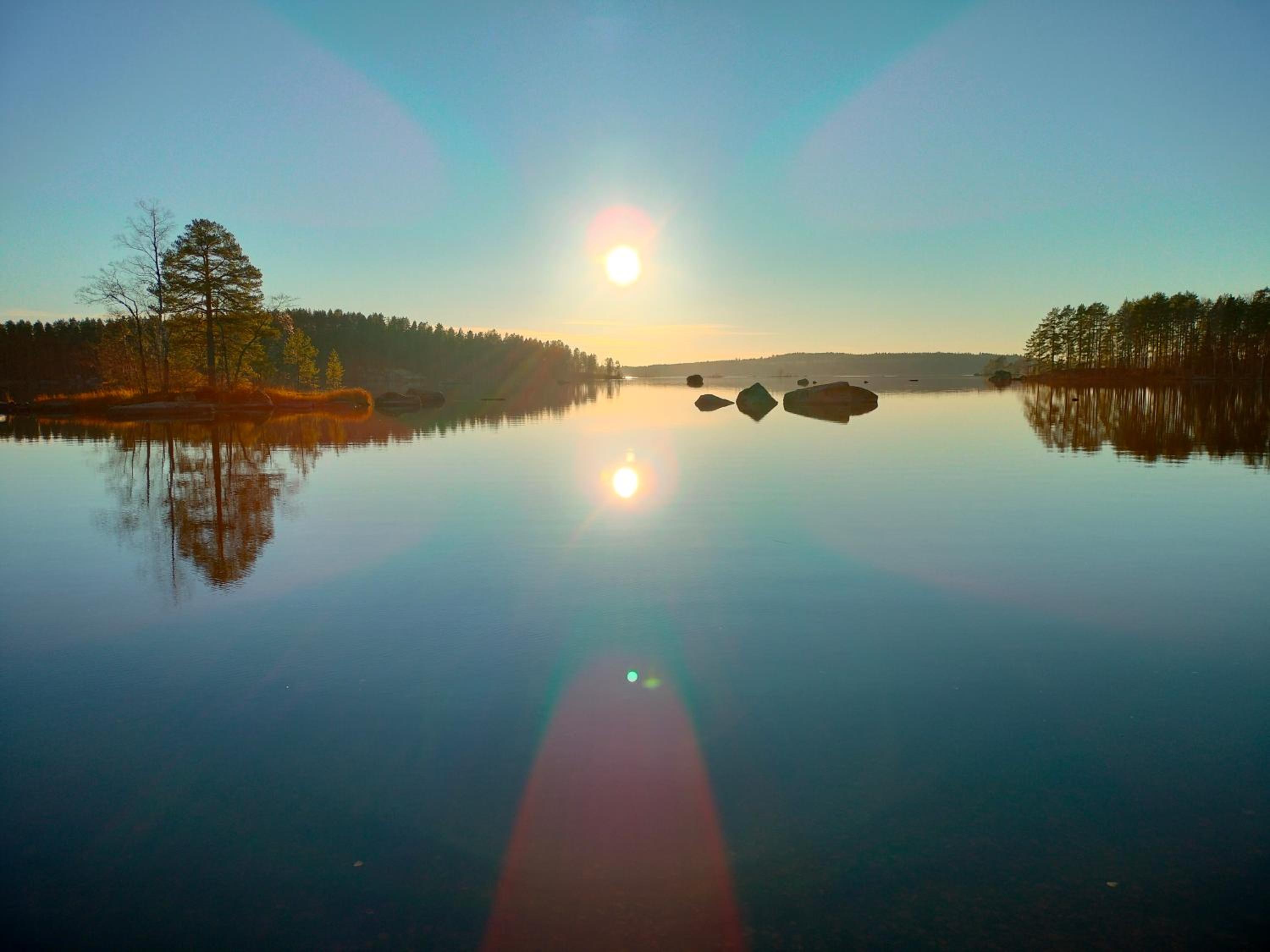 Rantala talo Keitele järven rannalla