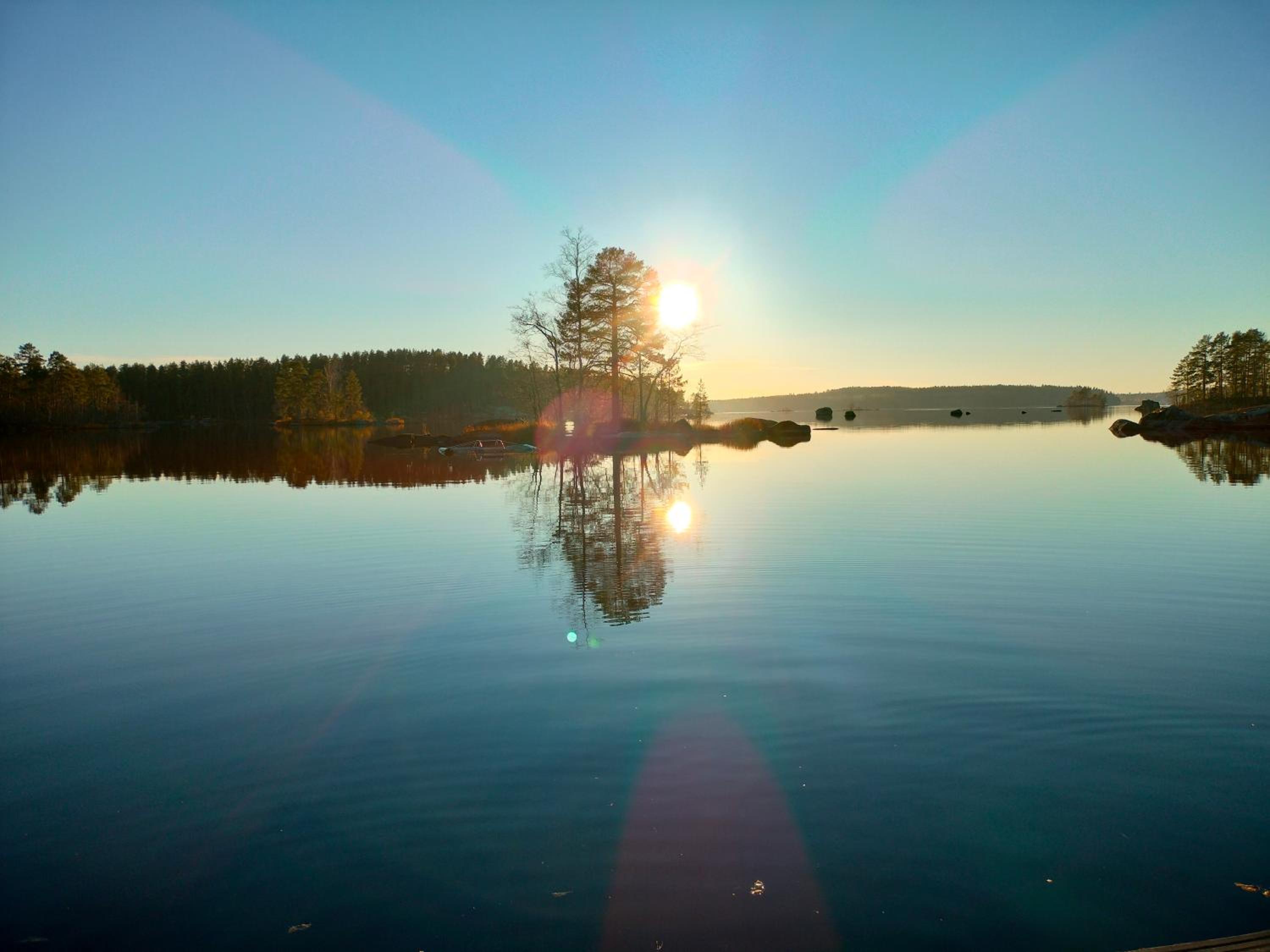 Rantala talo Keitele järven rannalla