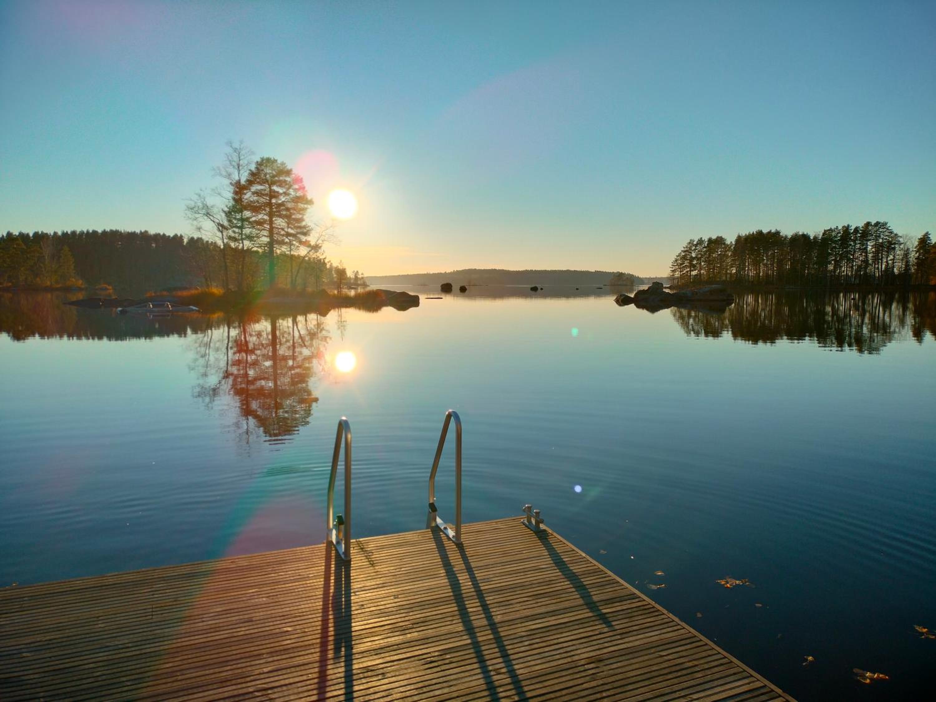 Rantala talo Keitele järven rannalla