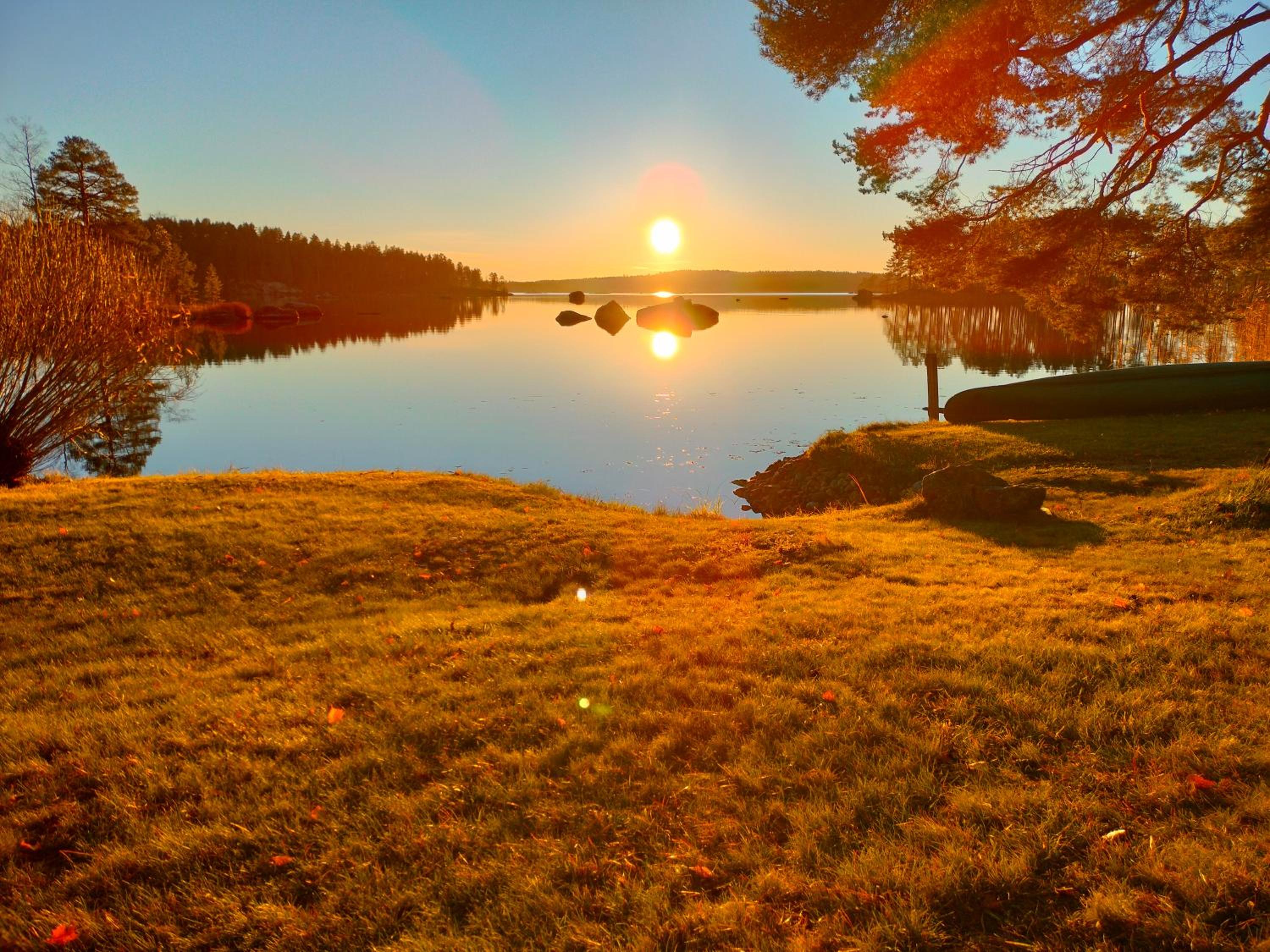 Rantala talo Keitele järven rannalla