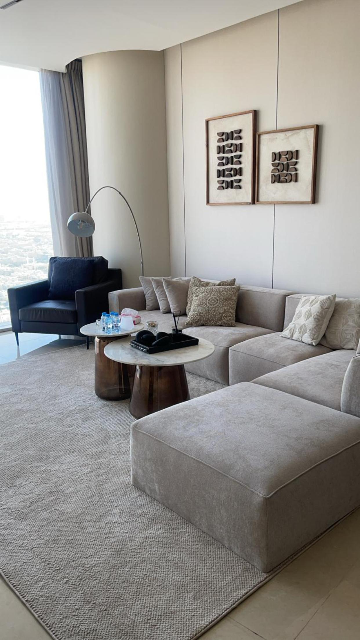 Riyadh skyline view suites Rafal Tower