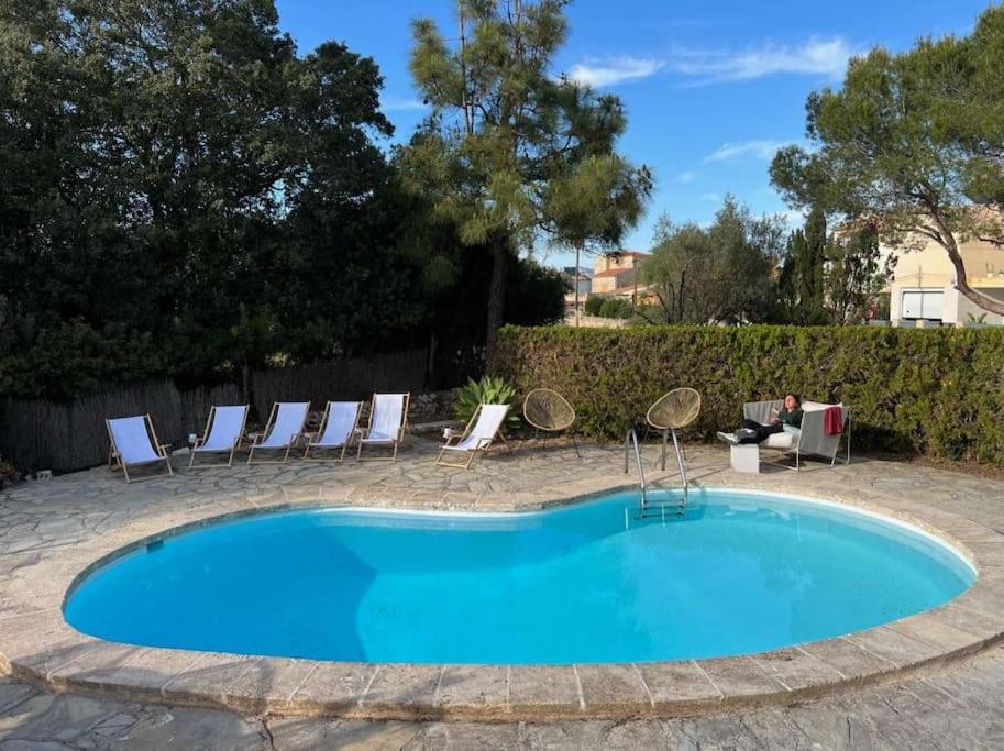 Encantador Molino con piscina