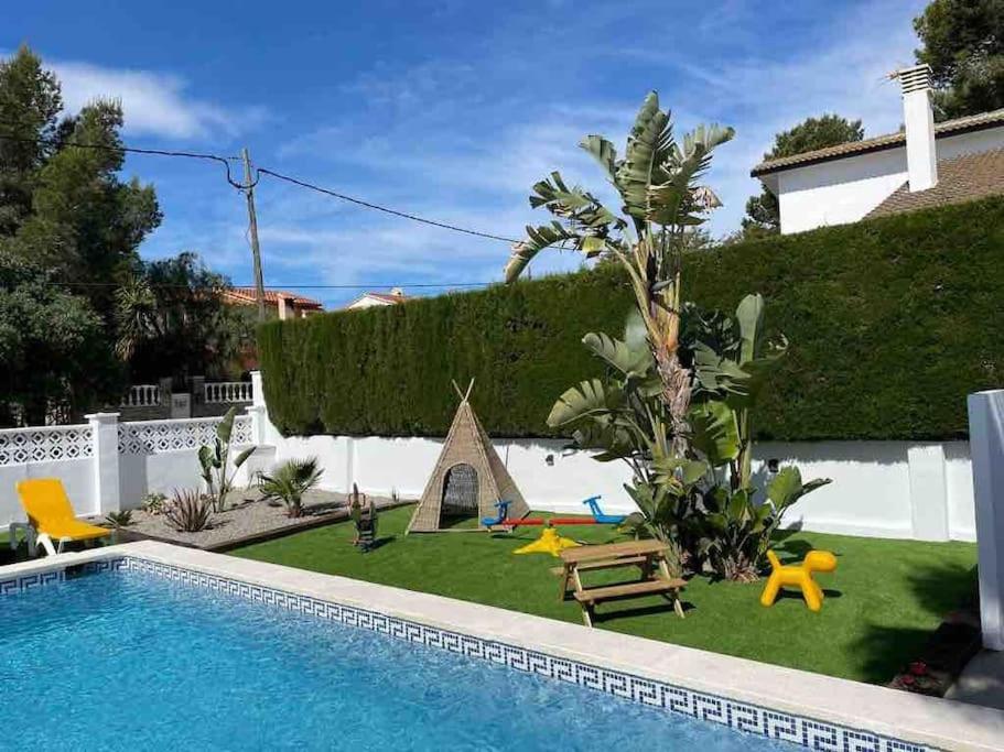 Villa las palmeras bonita casa con piscina privada