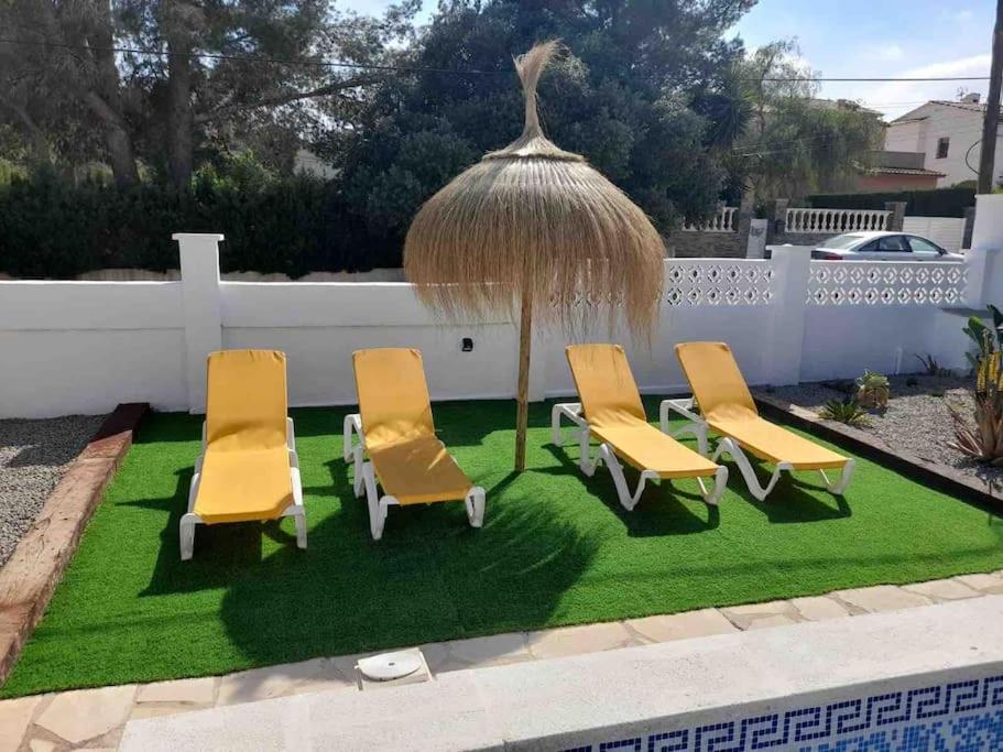 Villa las palmeras bonita casa con piscina privada