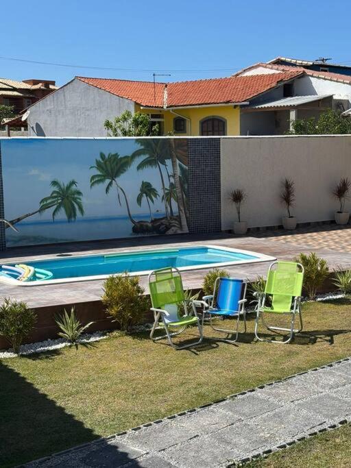 Casa Praia seca!100 Metros Da Praia!Com Piscina!