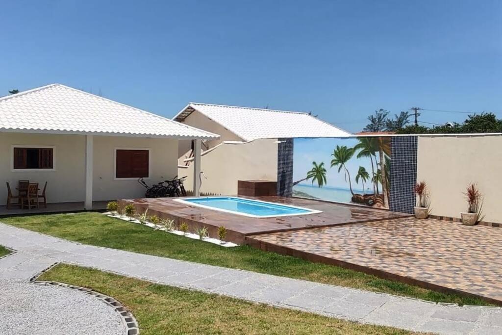 Casa Praia seca!100 Metros Da Praia!Com Piscina!