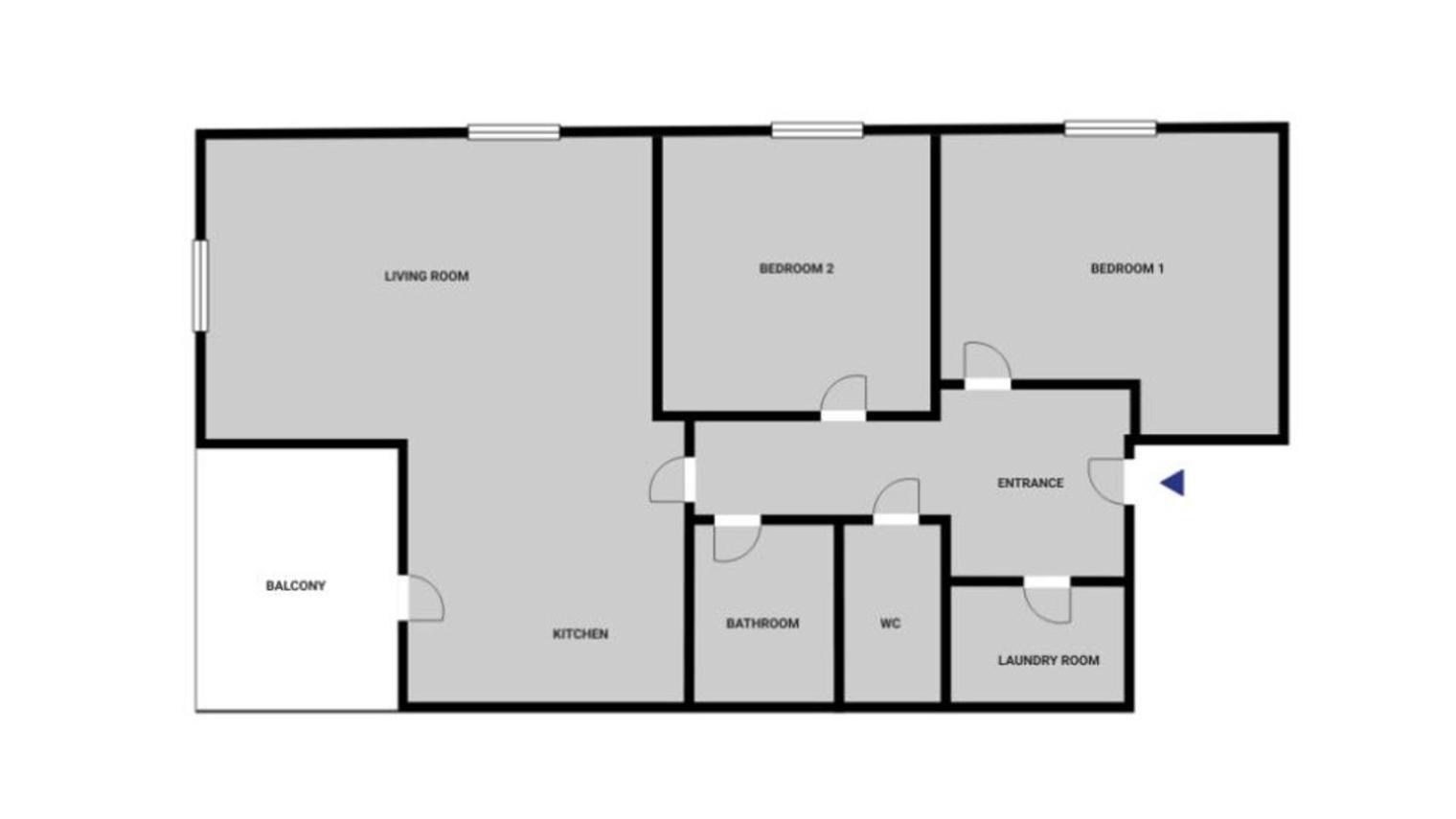 Blueground Prague 7 furnished with balcony PRG-10