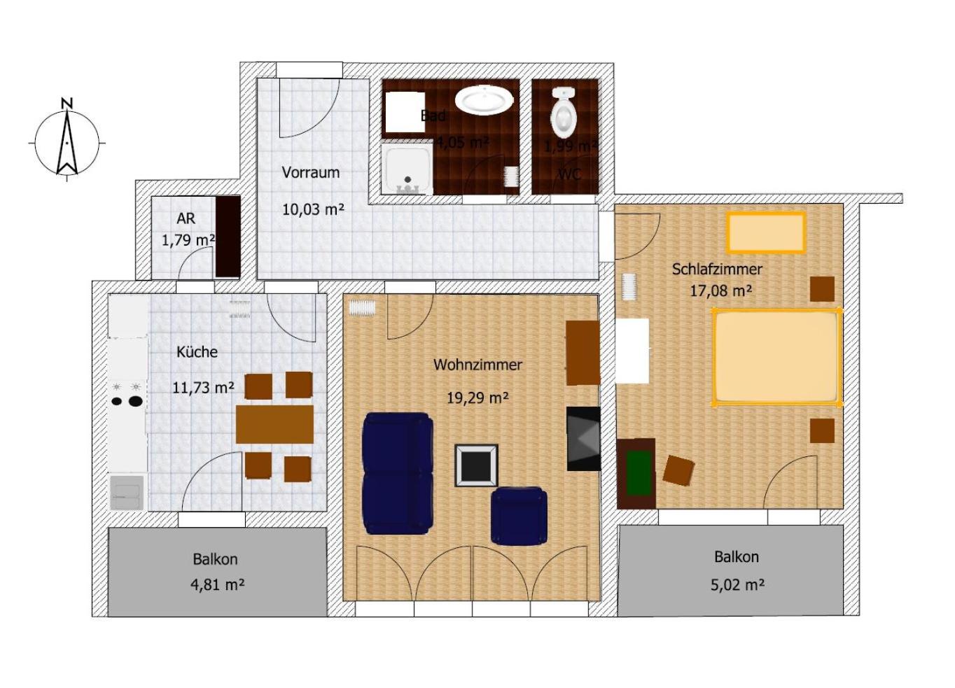Flataid CityApartment Zentrum-Citypark