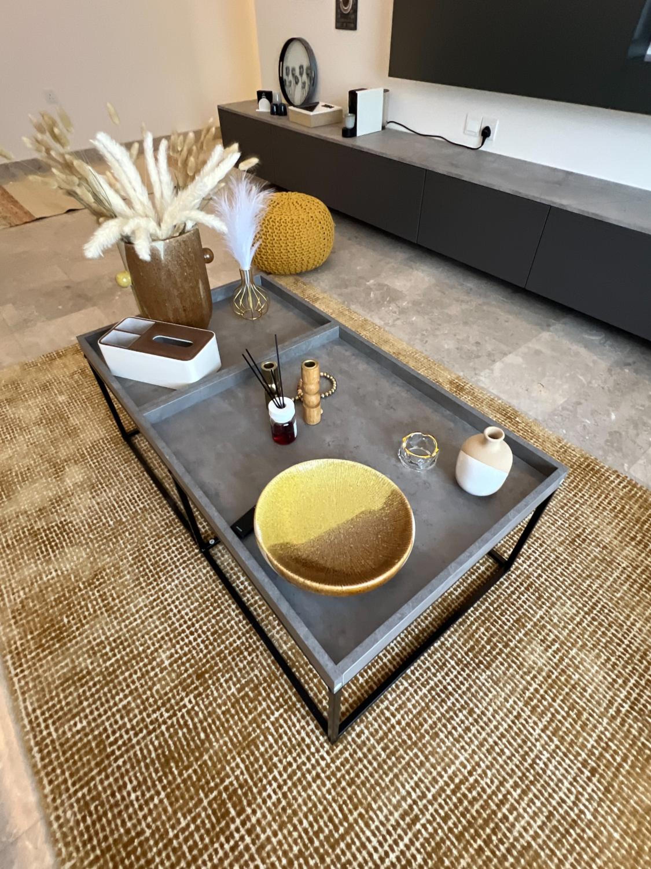 Luxury apartment with cozy furniture view 5