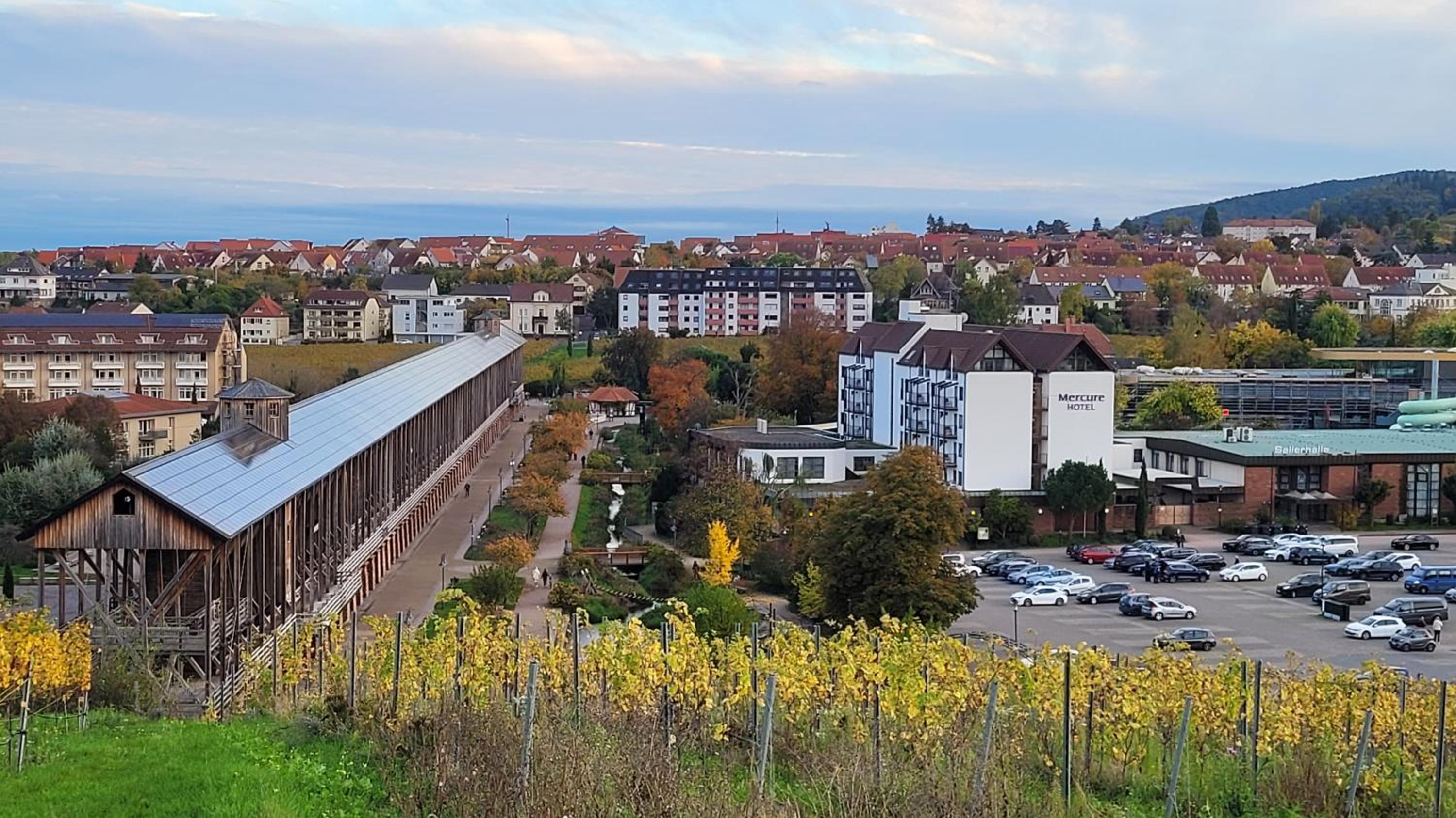 Ihr Bett mit Blick auf die Weinberge