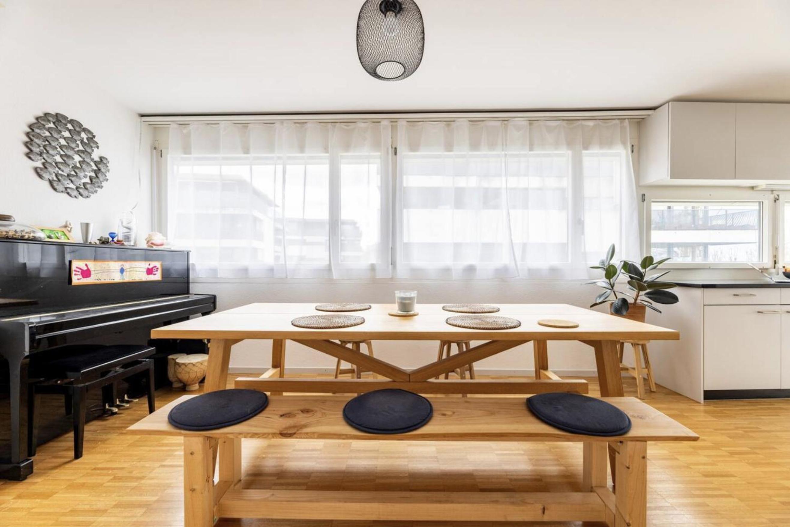 Appartement 3,5 pièces avec vue et près du centre