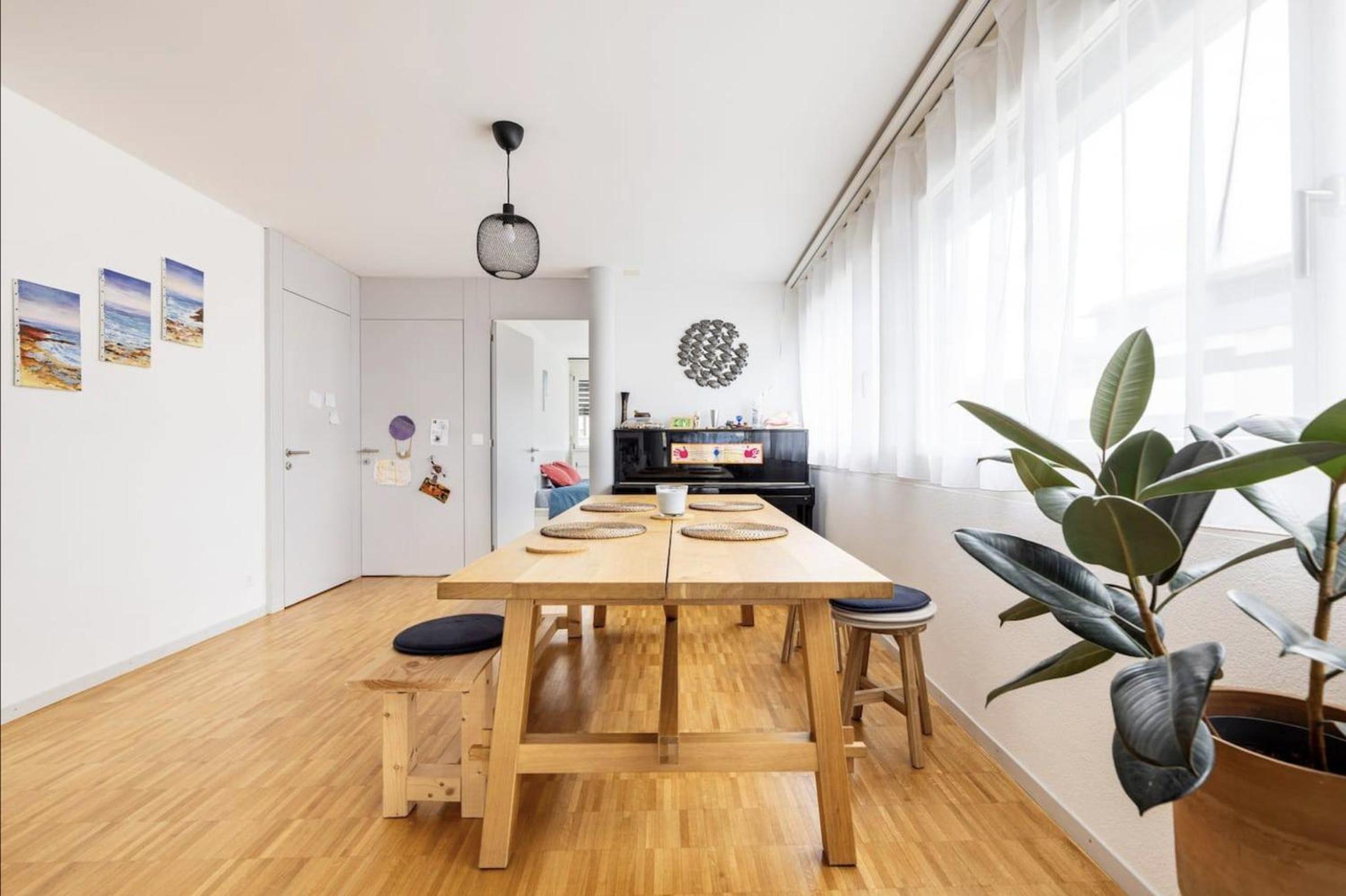 Appartement 3,5 pièces avec vue et près du centre