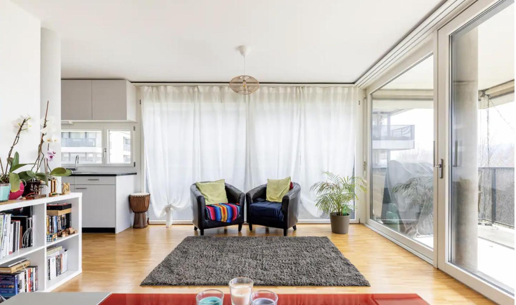 Appartement 3,5 pièces avec vue et près du centre
