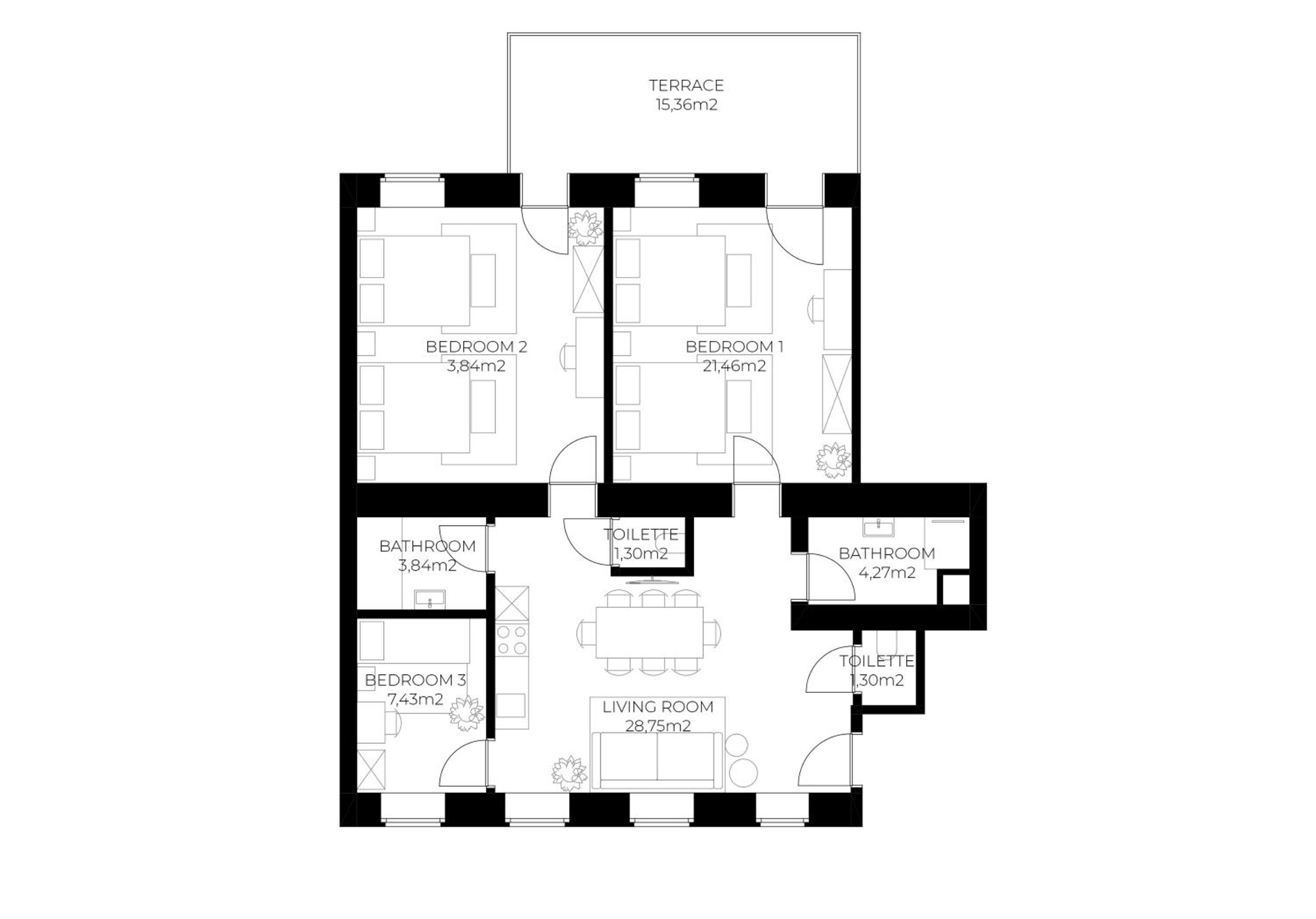 Balkon I Close to S-Bahn I 5 Minutes to Mall