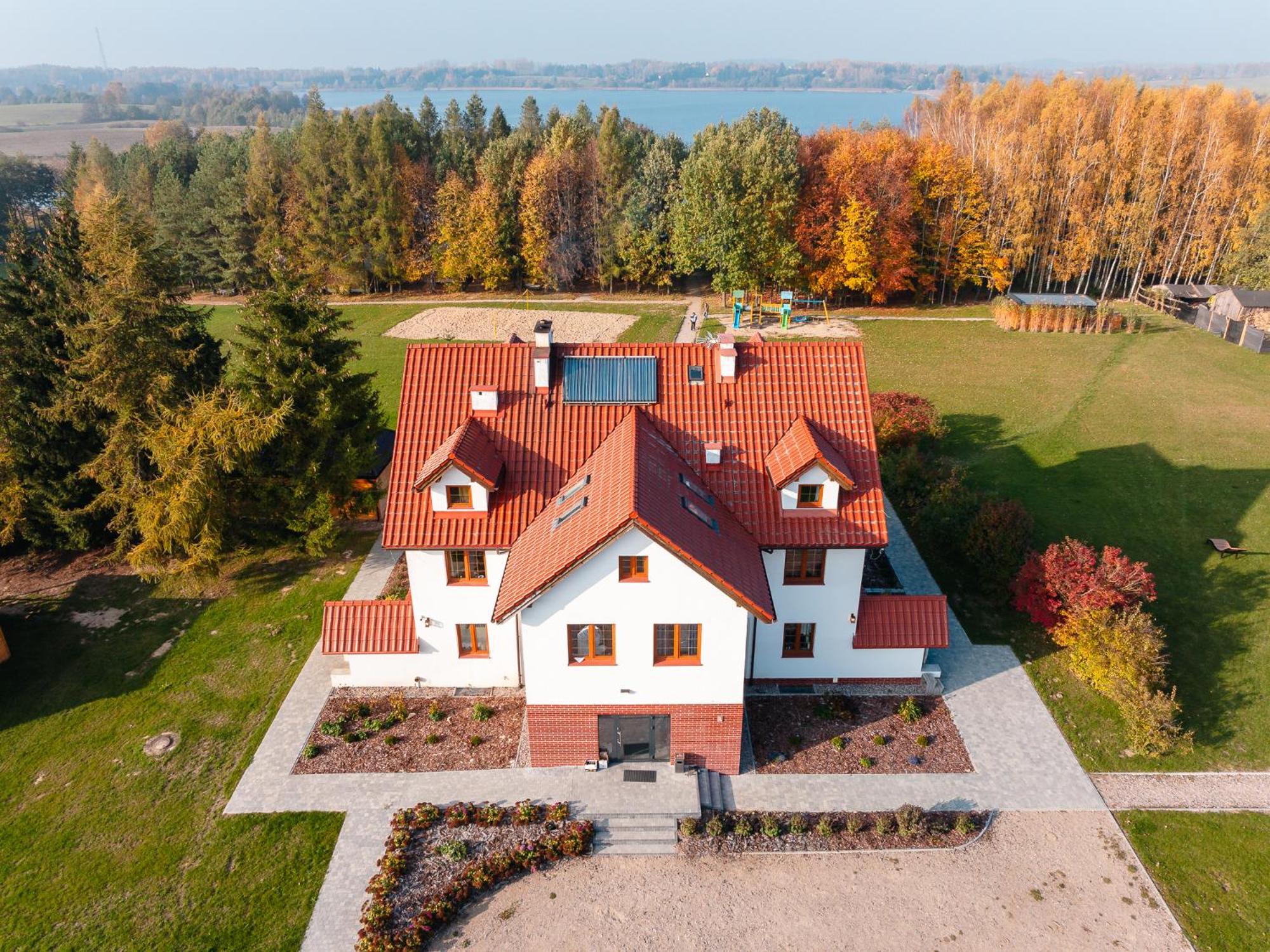 Przystań Jeziorany - willa nad jeziorem - Warmia i Mazury