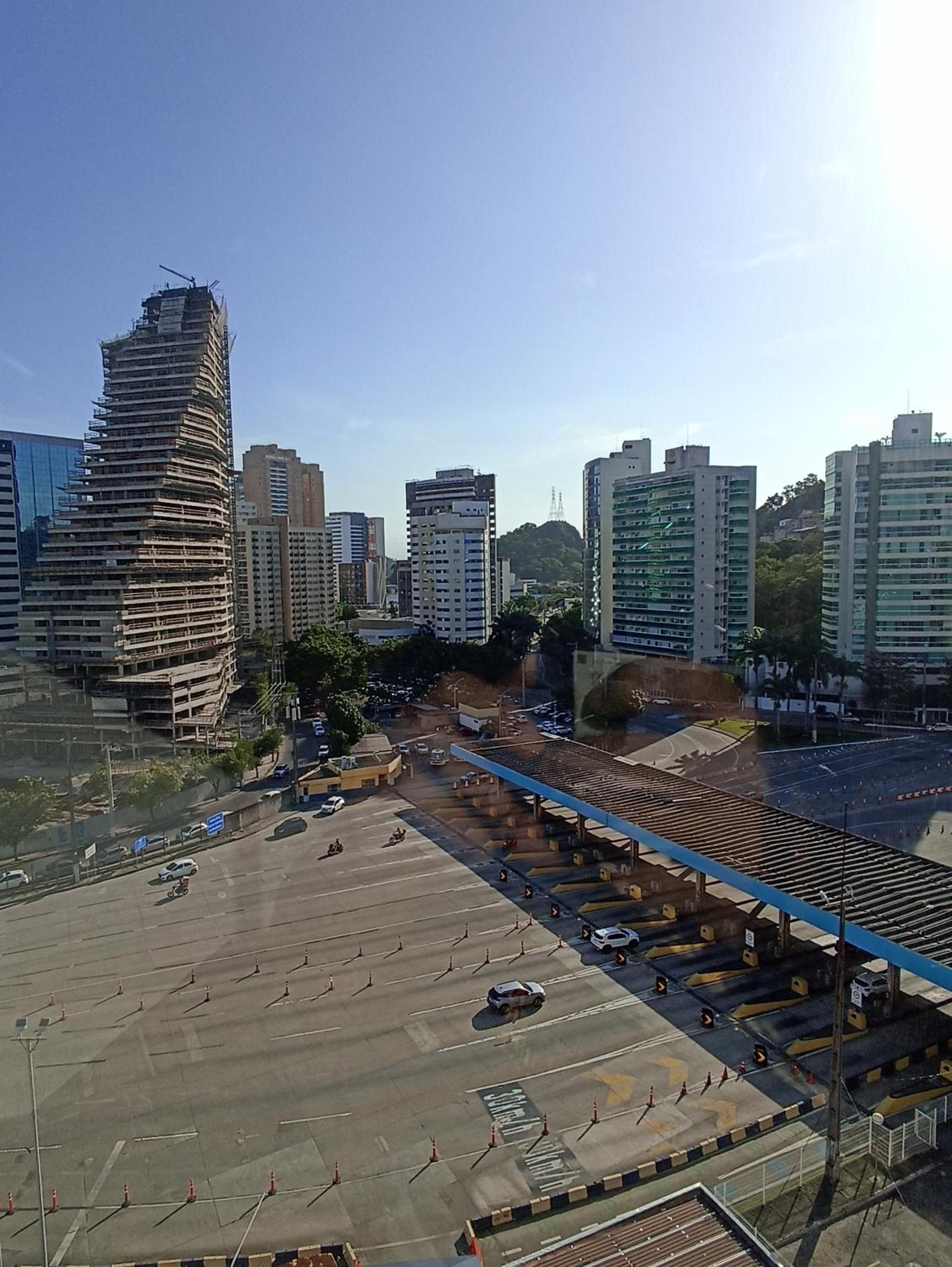 Flat novo, moderno e com vista sensacional