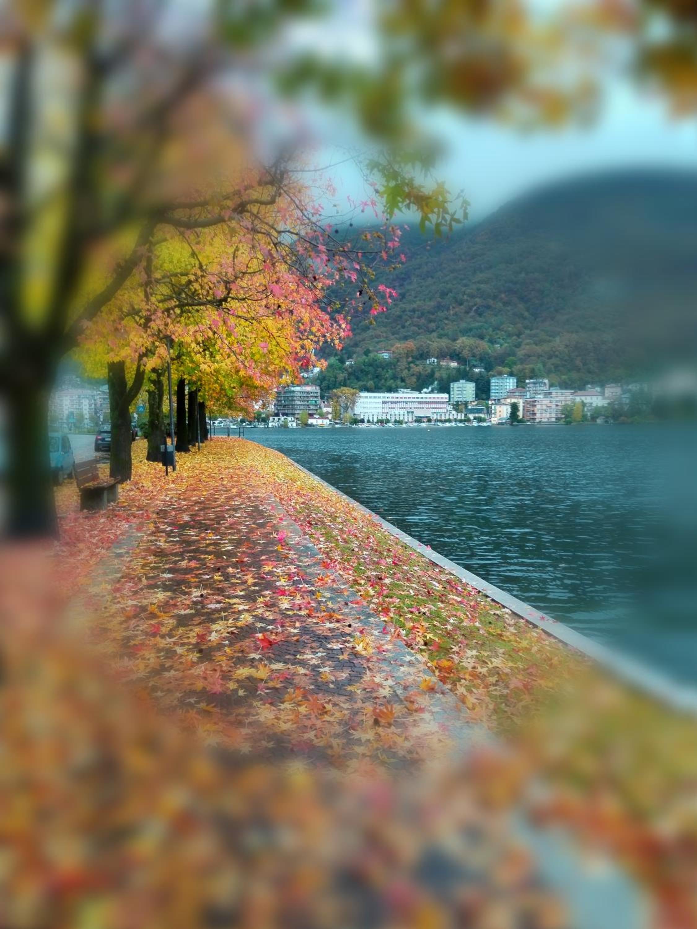 un balcone sul lago
