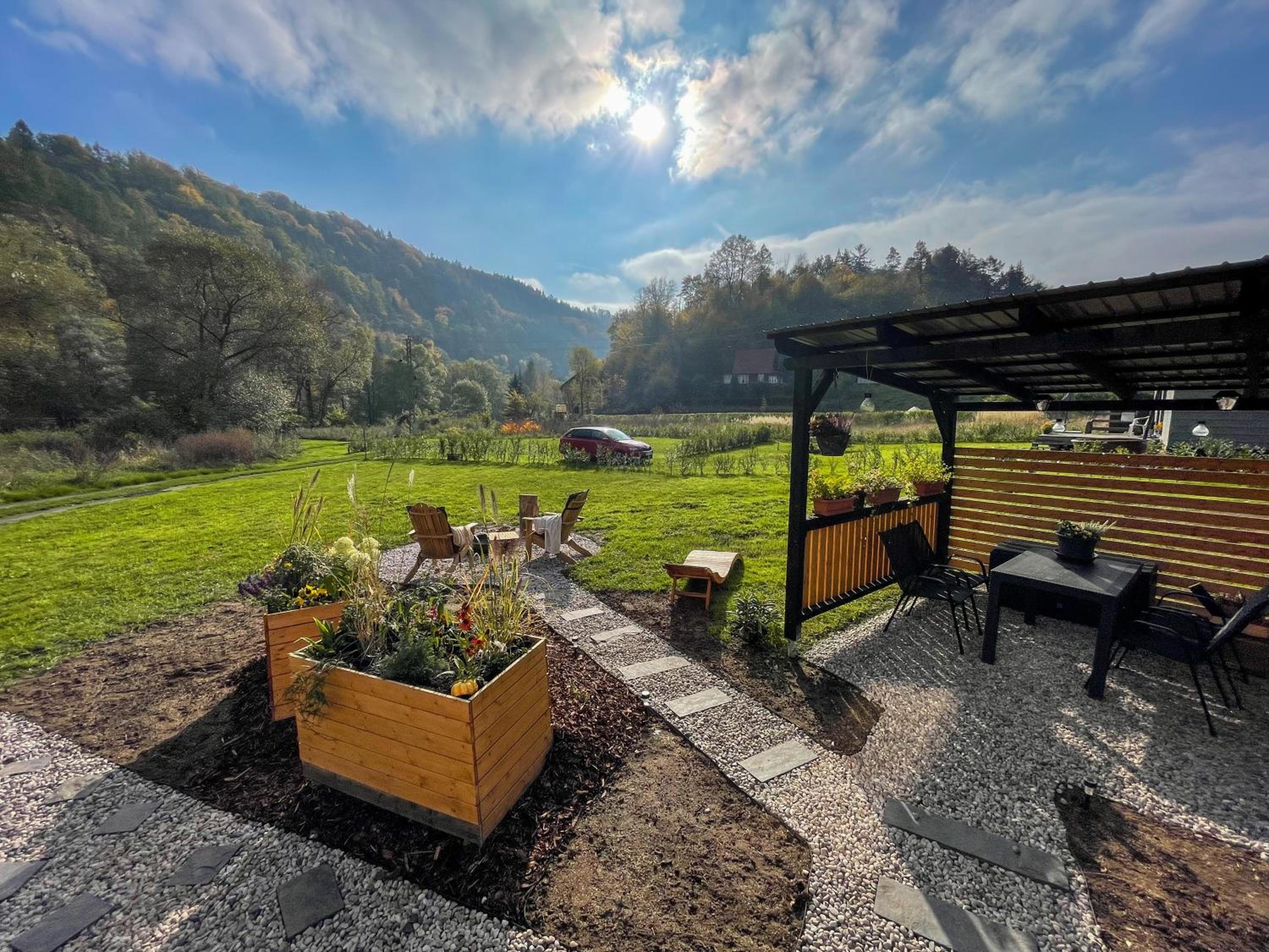 Tiny house u řeky - Bouda Krušnohorka