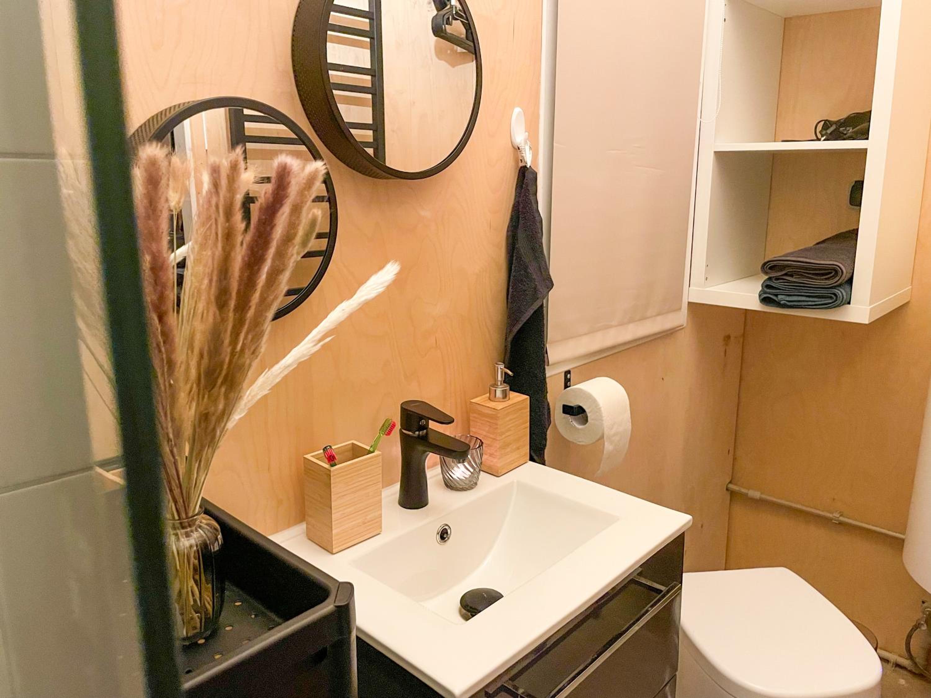 Tiny house u řeky - Bouda Krušnohorka