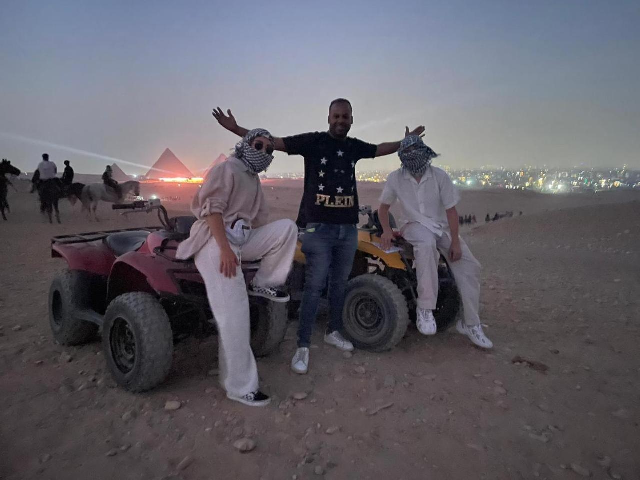 Jana pyramids view in 3