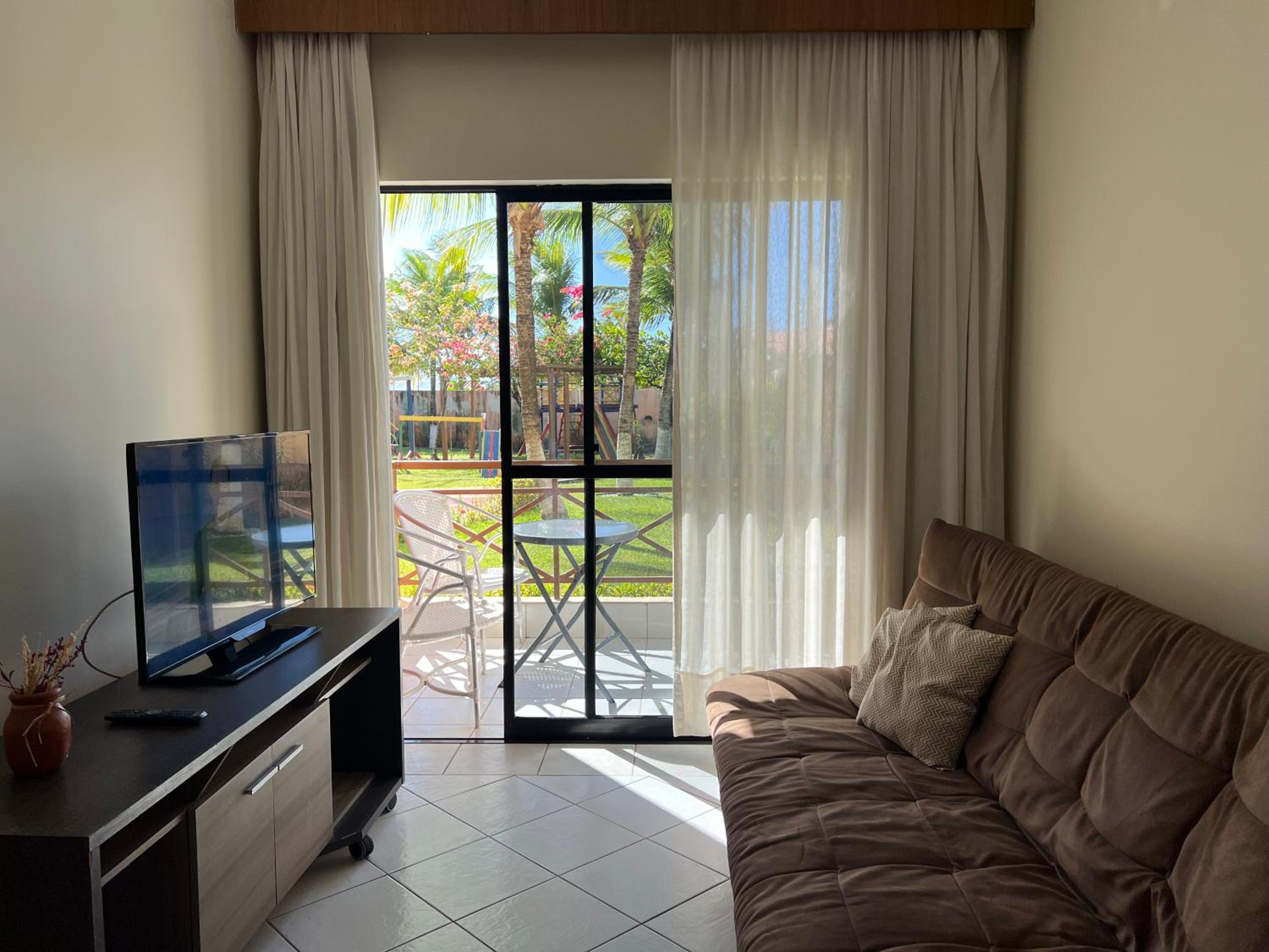 Lindo Apto no Flat Vilamar Suites, Porto das Dunas
