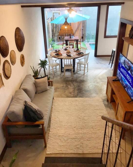 Casa com Piscina 20 metros do mar - Milagres