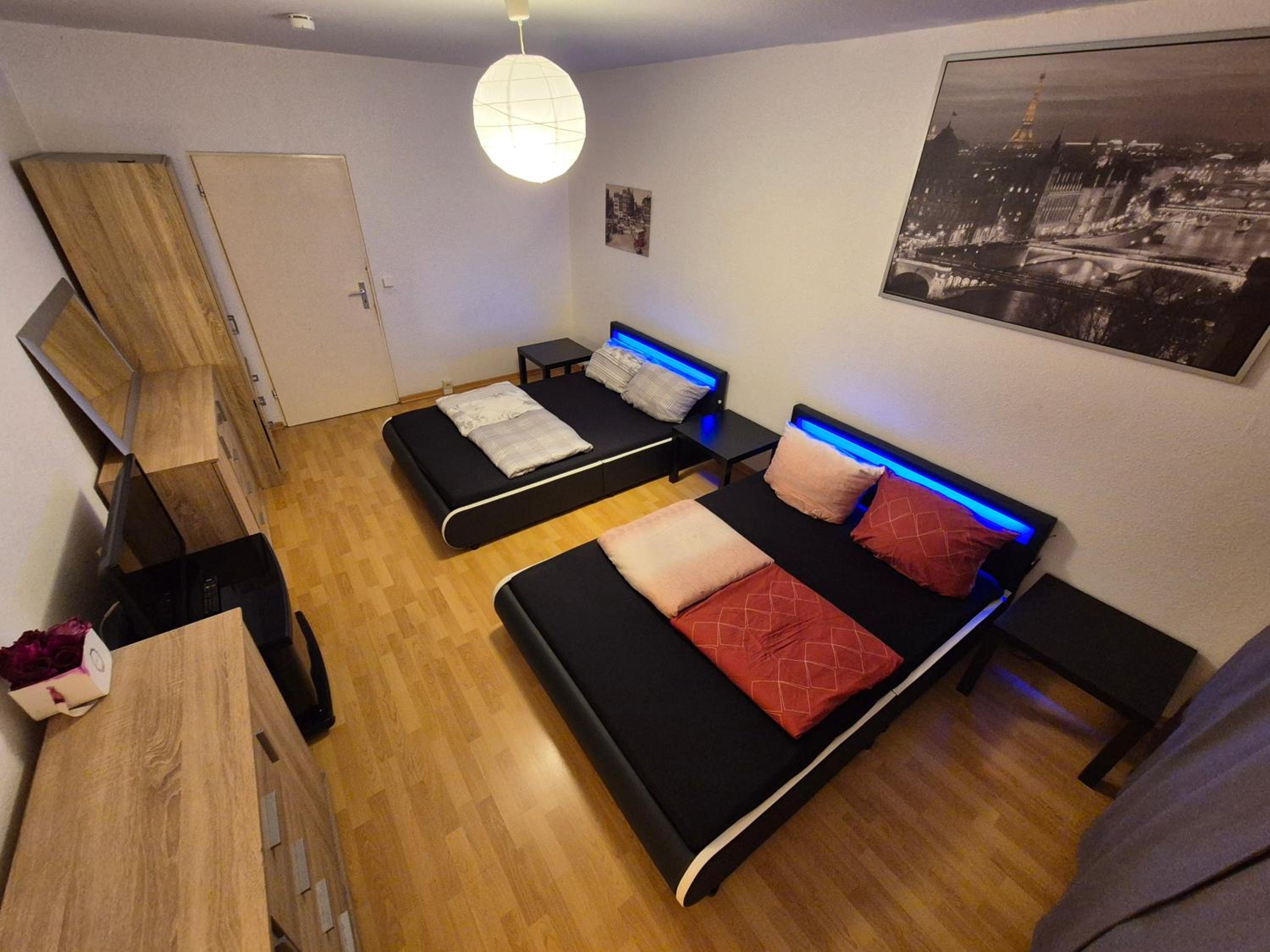 Schöne 3 Schlafzimmer Wohnung mit 4 Dopplbetten